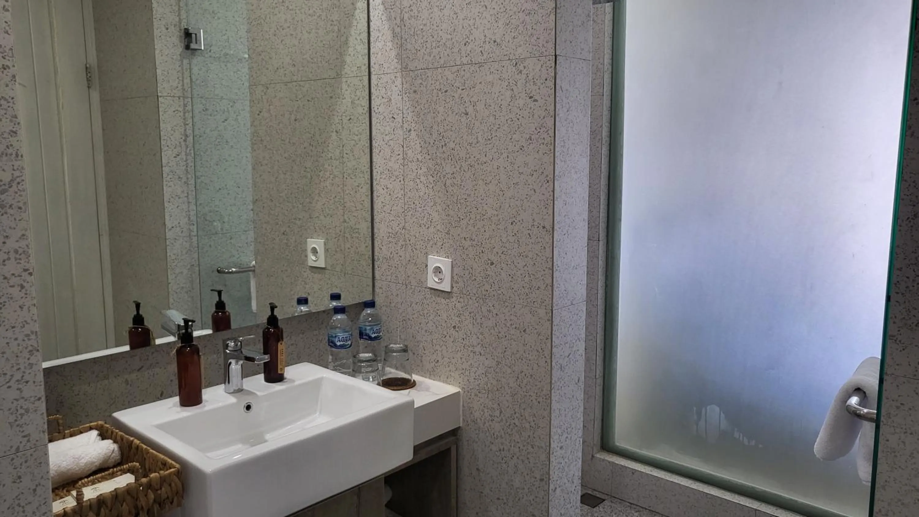 Bathroom in Adiwana Jelita Sejuba Natuna