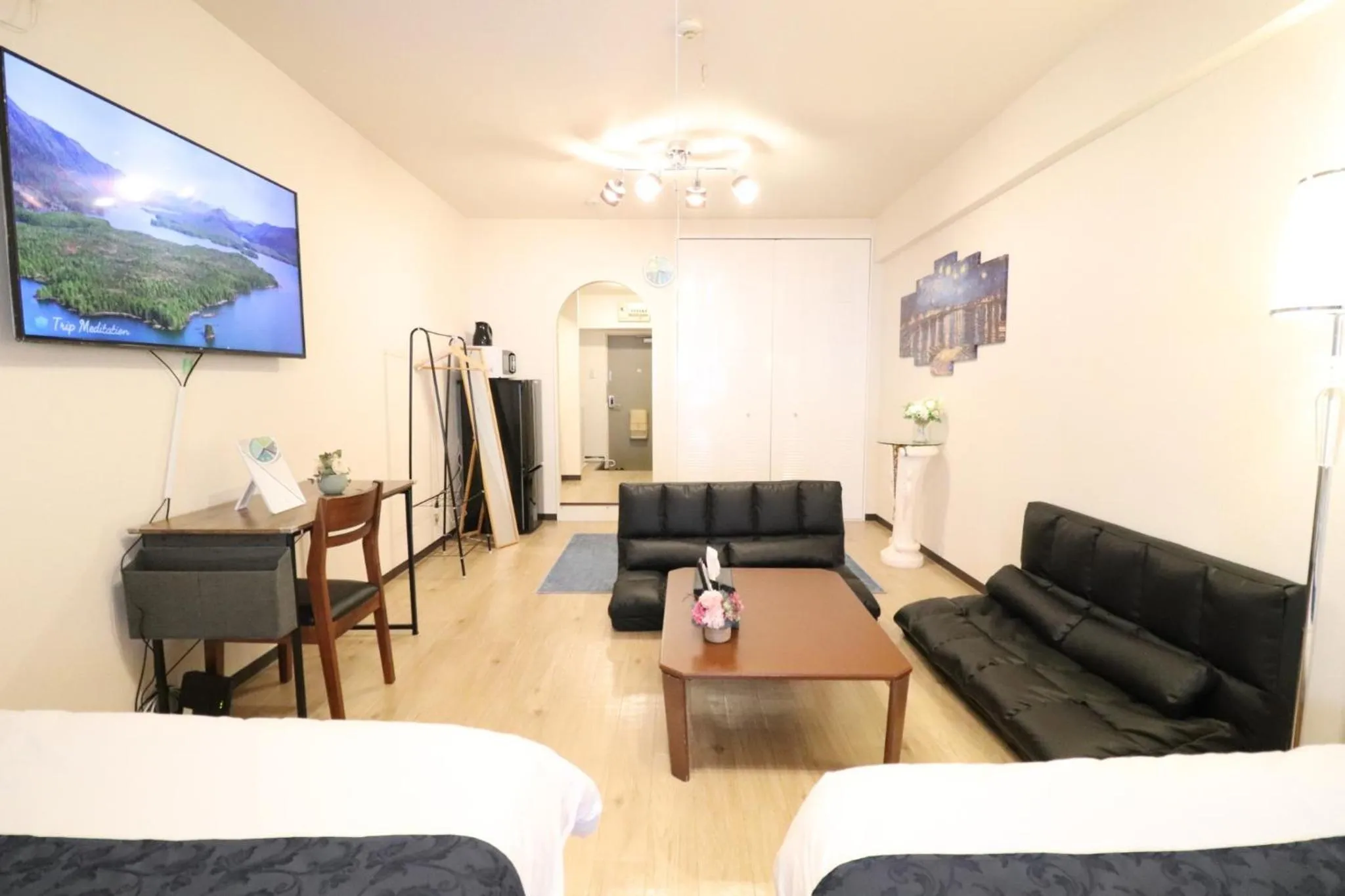 Photo of the whole room, Bed in Arkadia ef