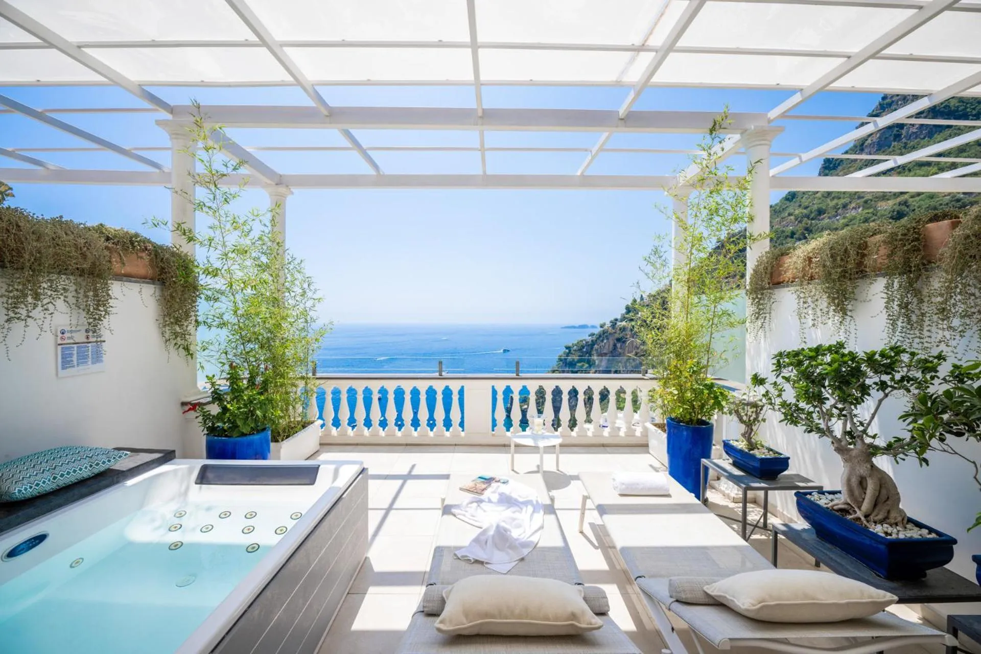 Balcony/Terrace in Hotel Villa Gabrisa