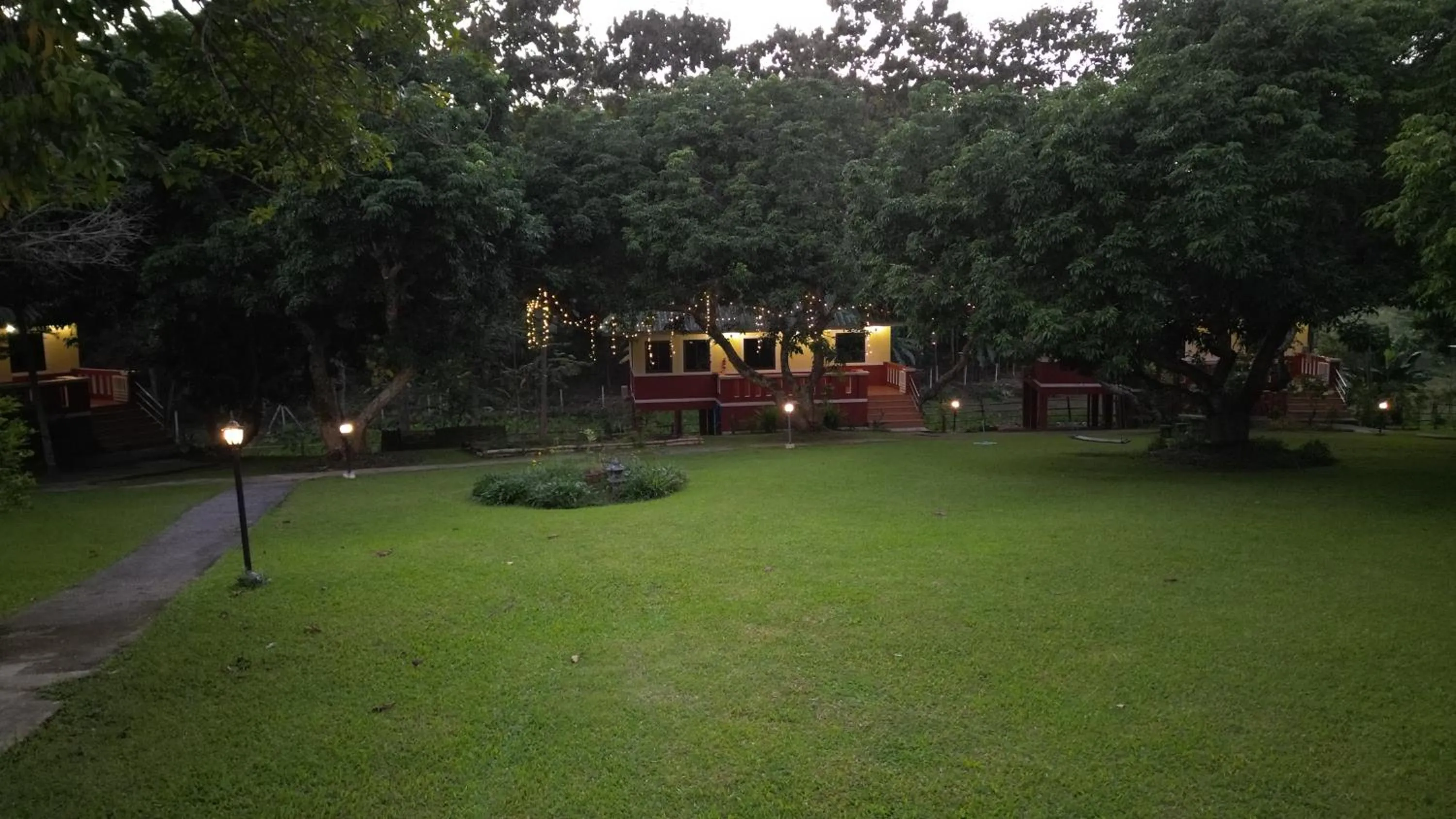 Garden view in ViangPhing Resort