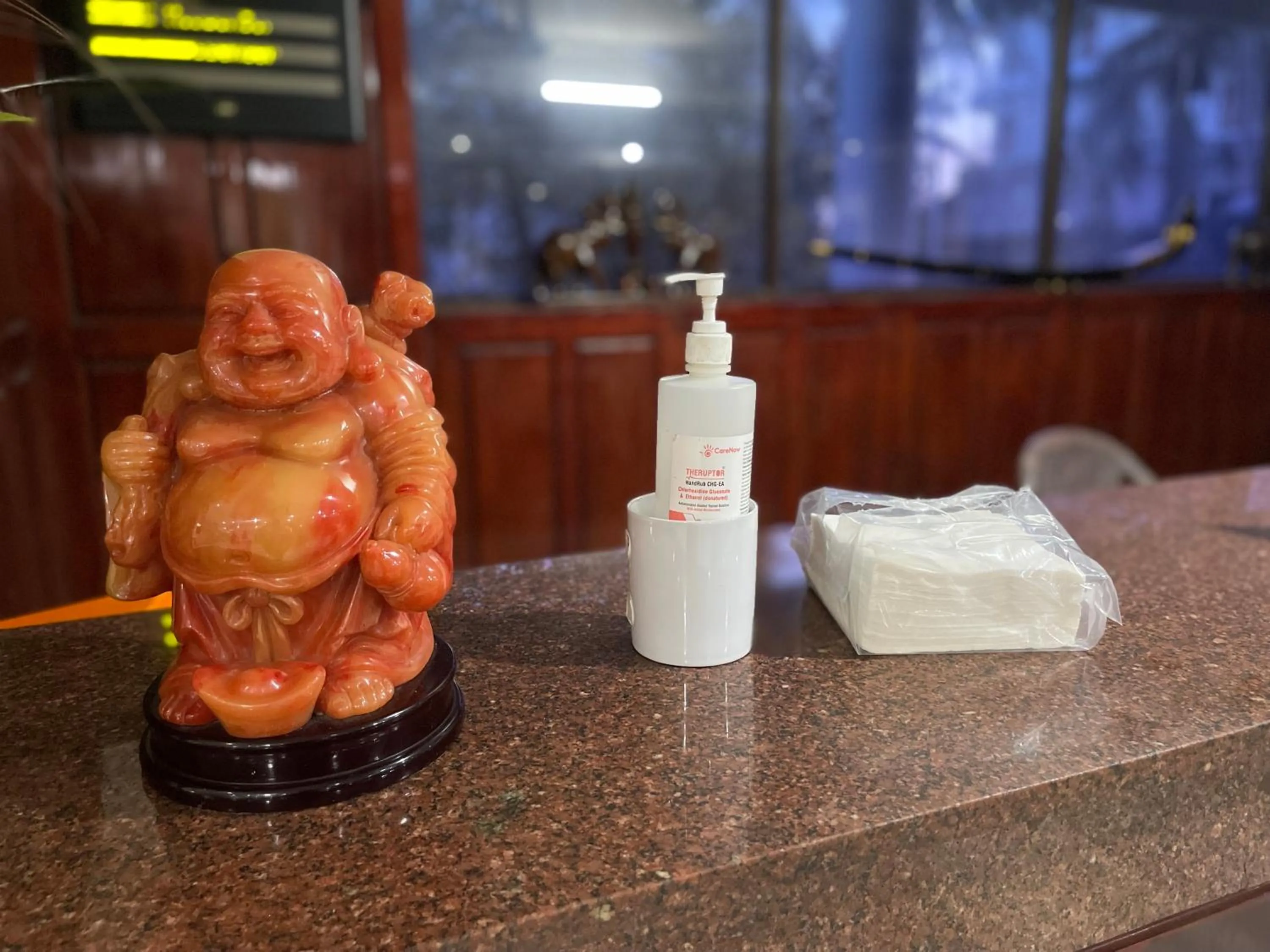 Lobby or reception in Swagath Holiday Resort