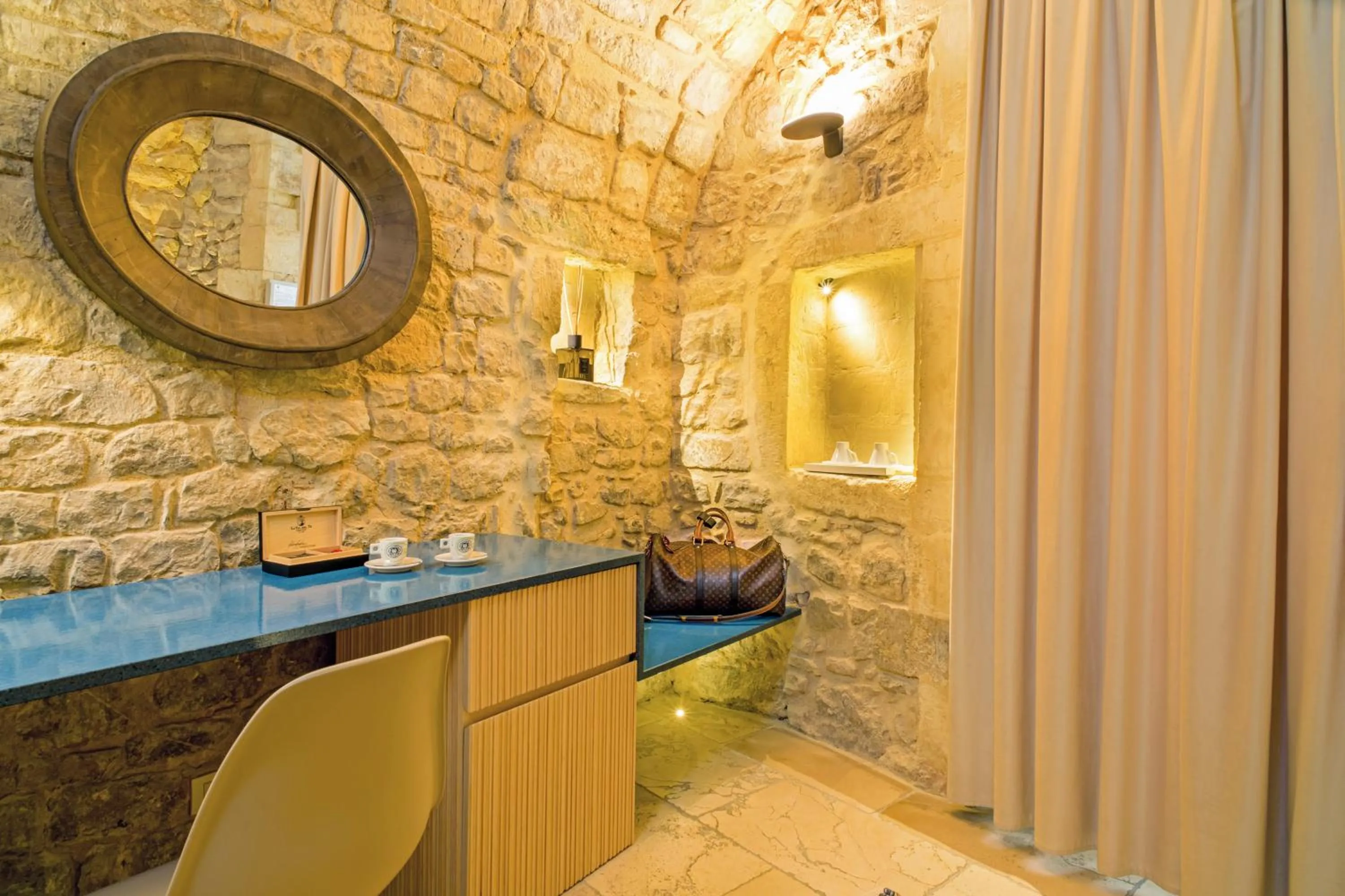 Seating area in Locanda Don Serafino Historical Boutique Hotel