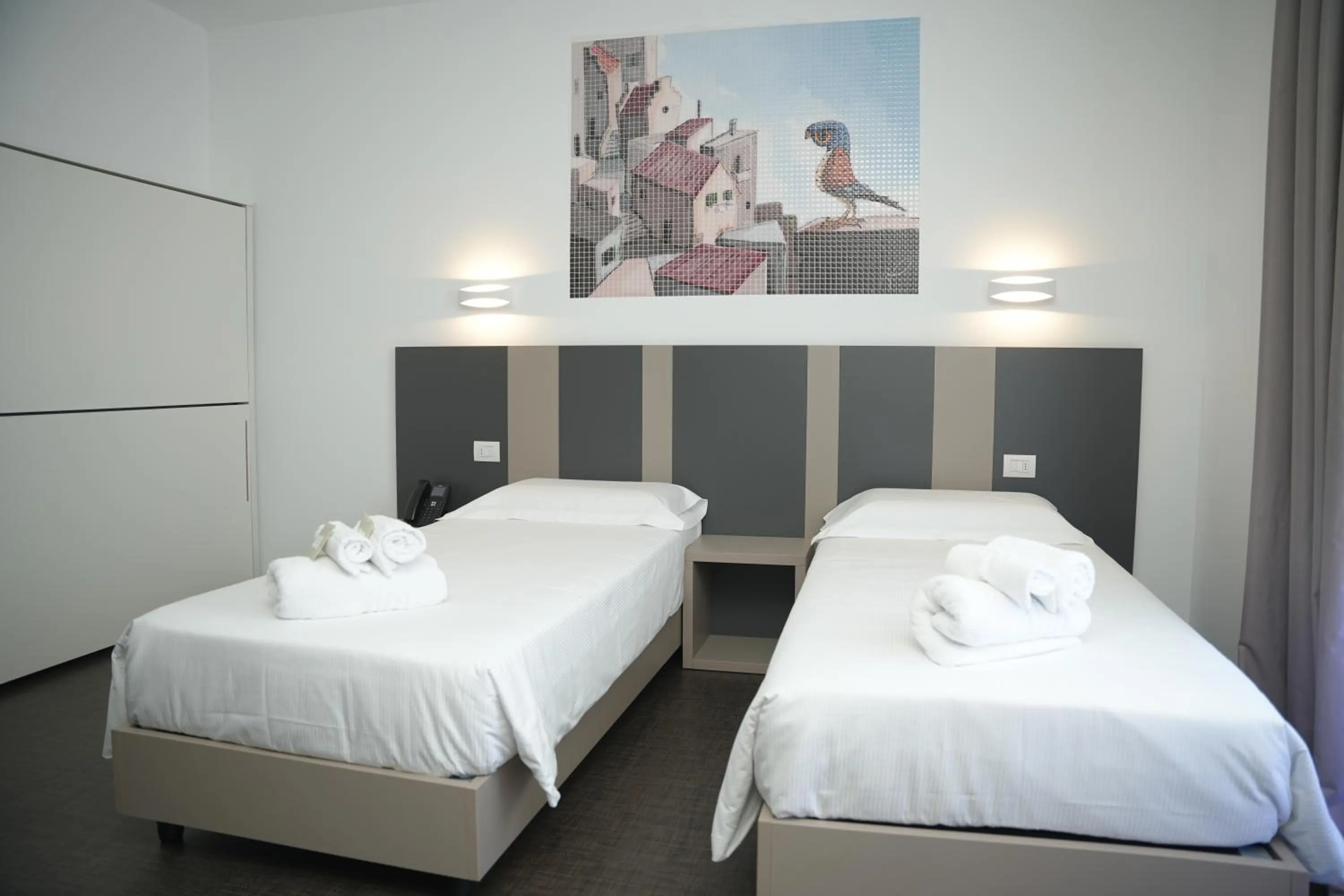 Bed in HOTEL MOSAICO