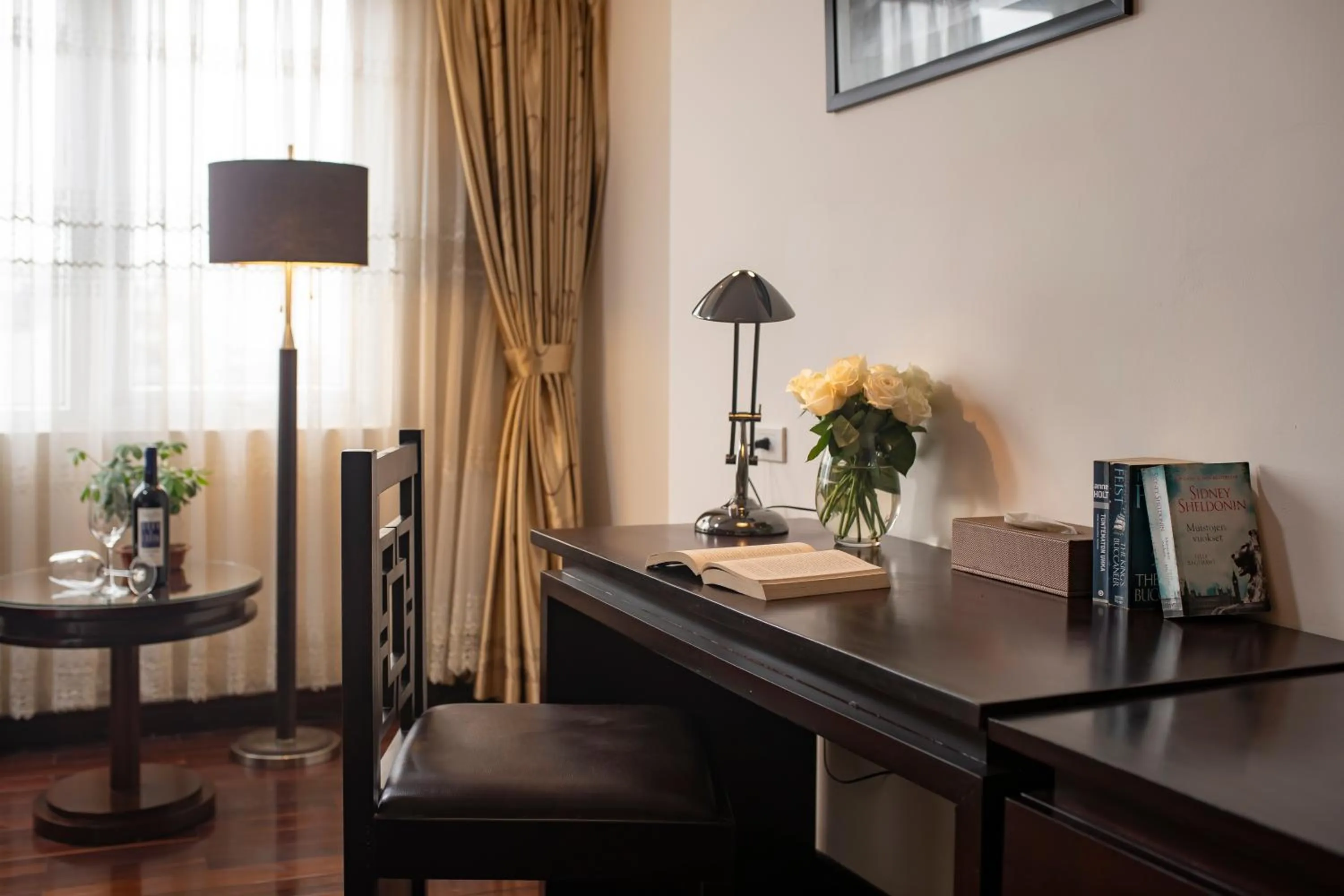 Seating area in TK123 Hanoi Hotel