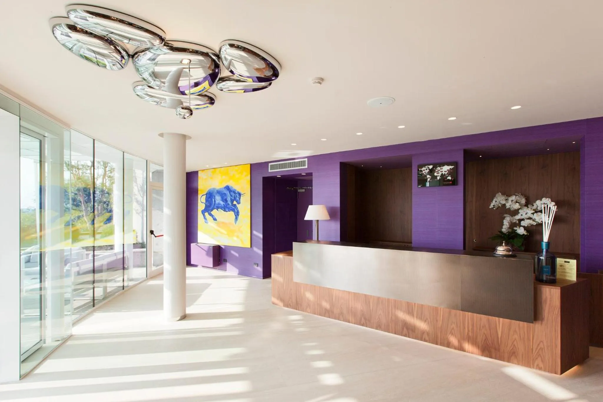 Lobby or reception in Albavilla Hotel & Co