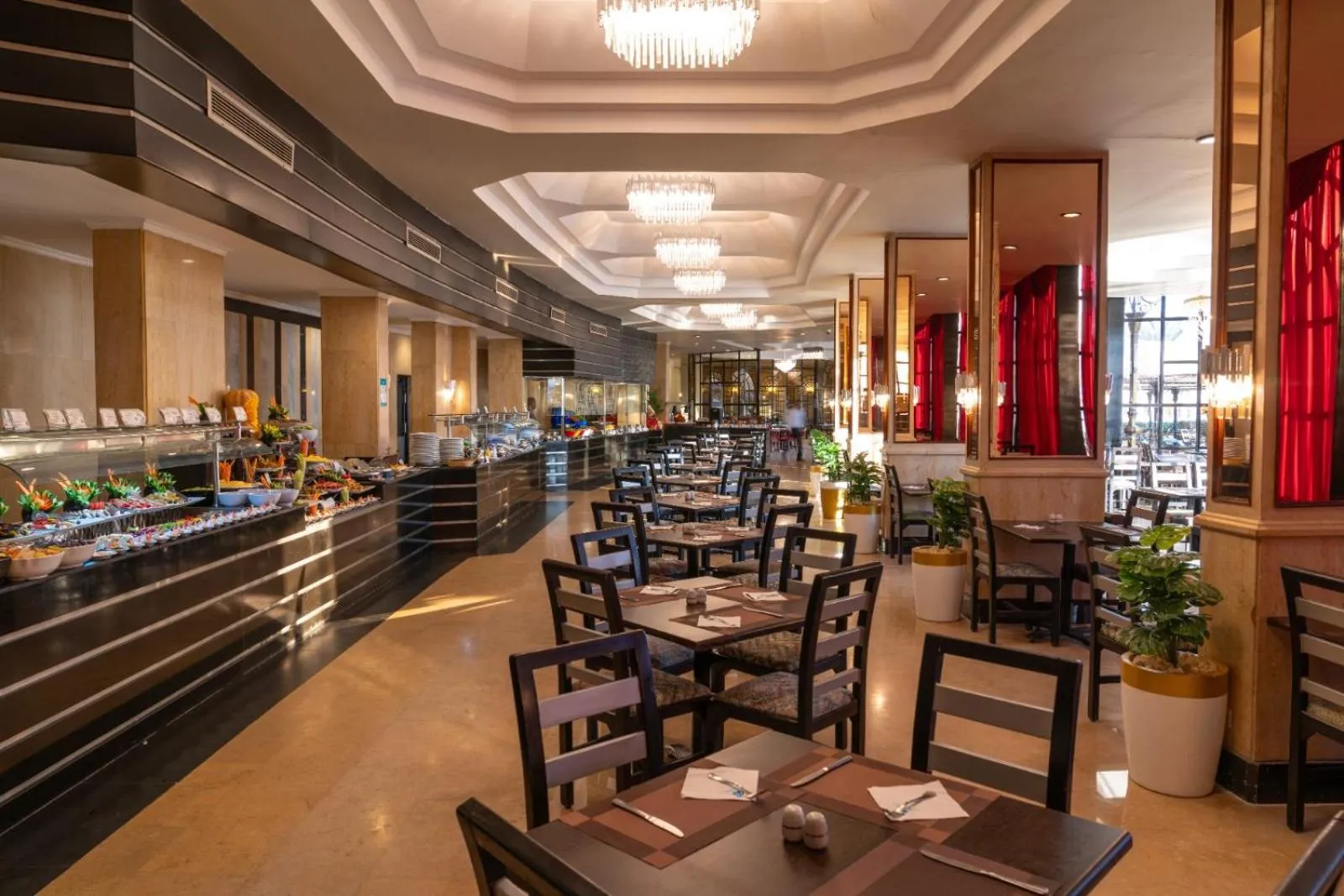 Restaurant/places to eat in Seti Sharm Palm Beach Resort Families and couples only