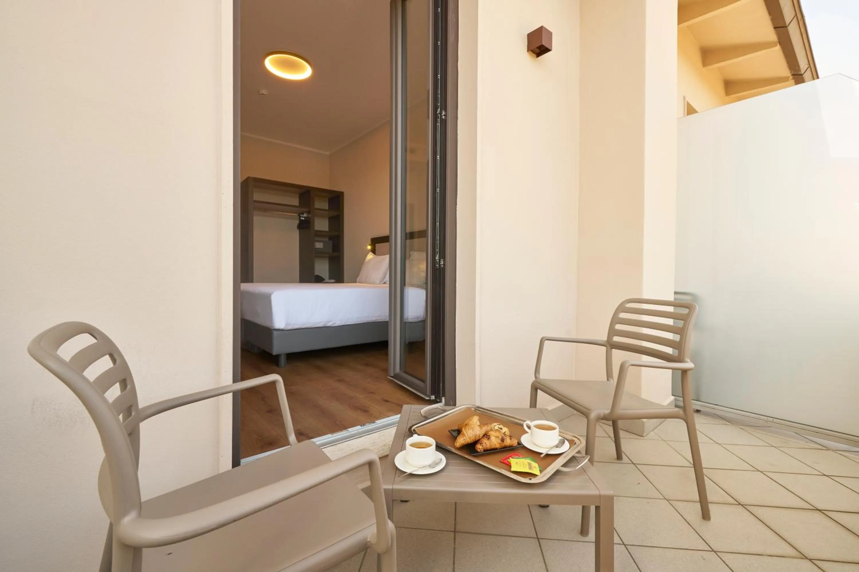 Balcony/Terrace in Hotel Leonardo da Vinci