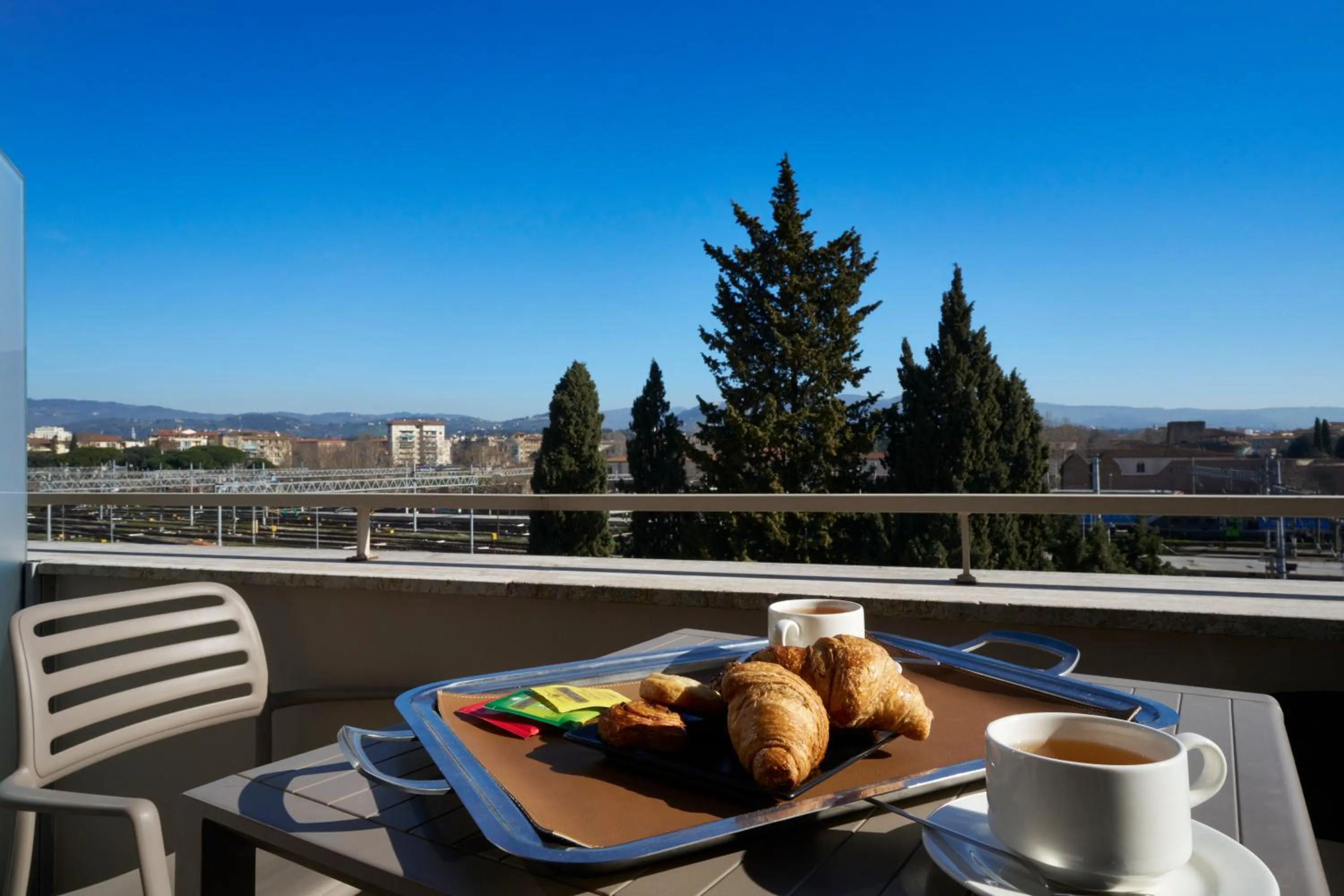 View (from property/room) in Hotel Leonardo da Vinci