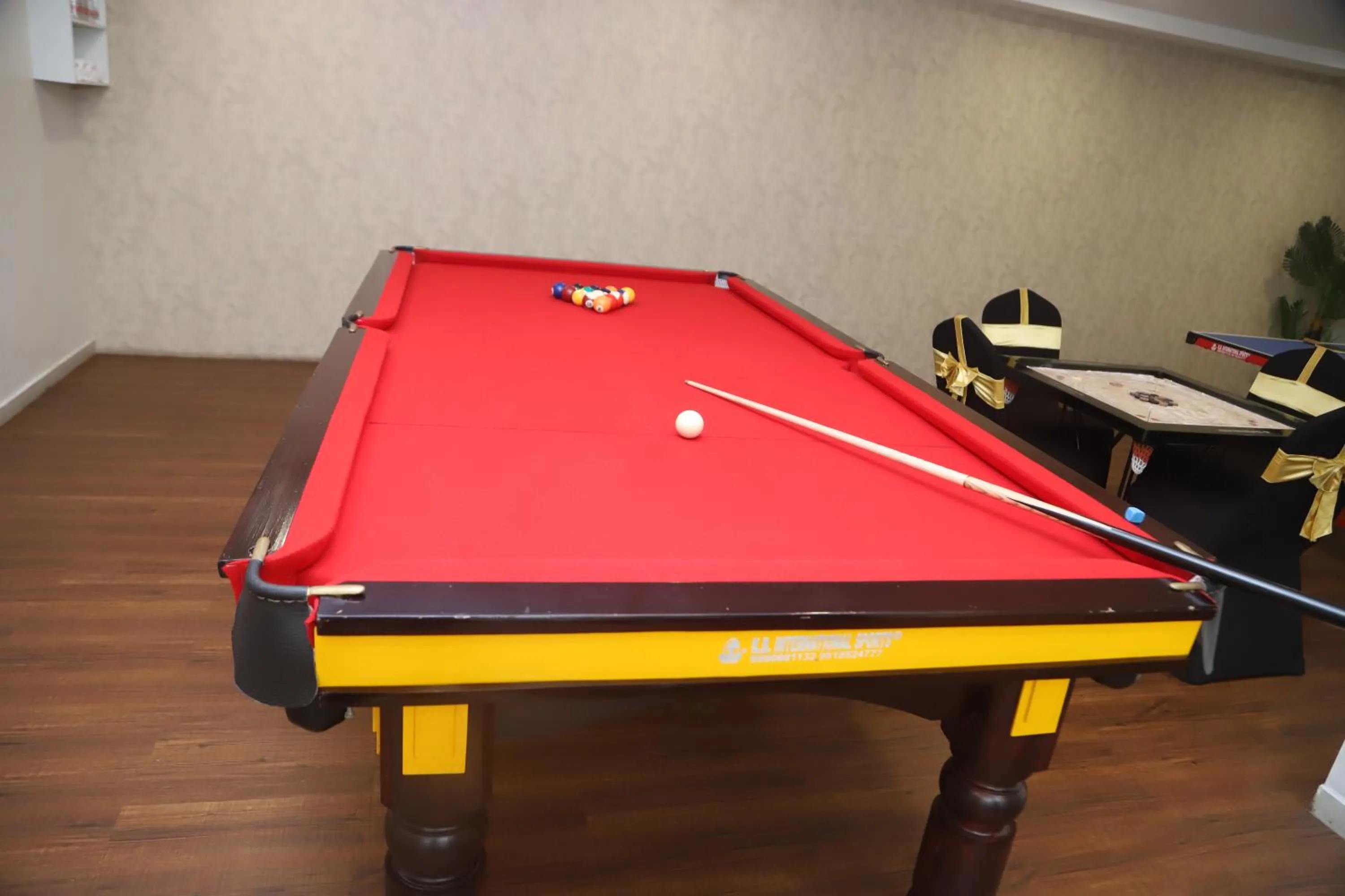 Game Room in Mastiff Hotel Ankleshwar