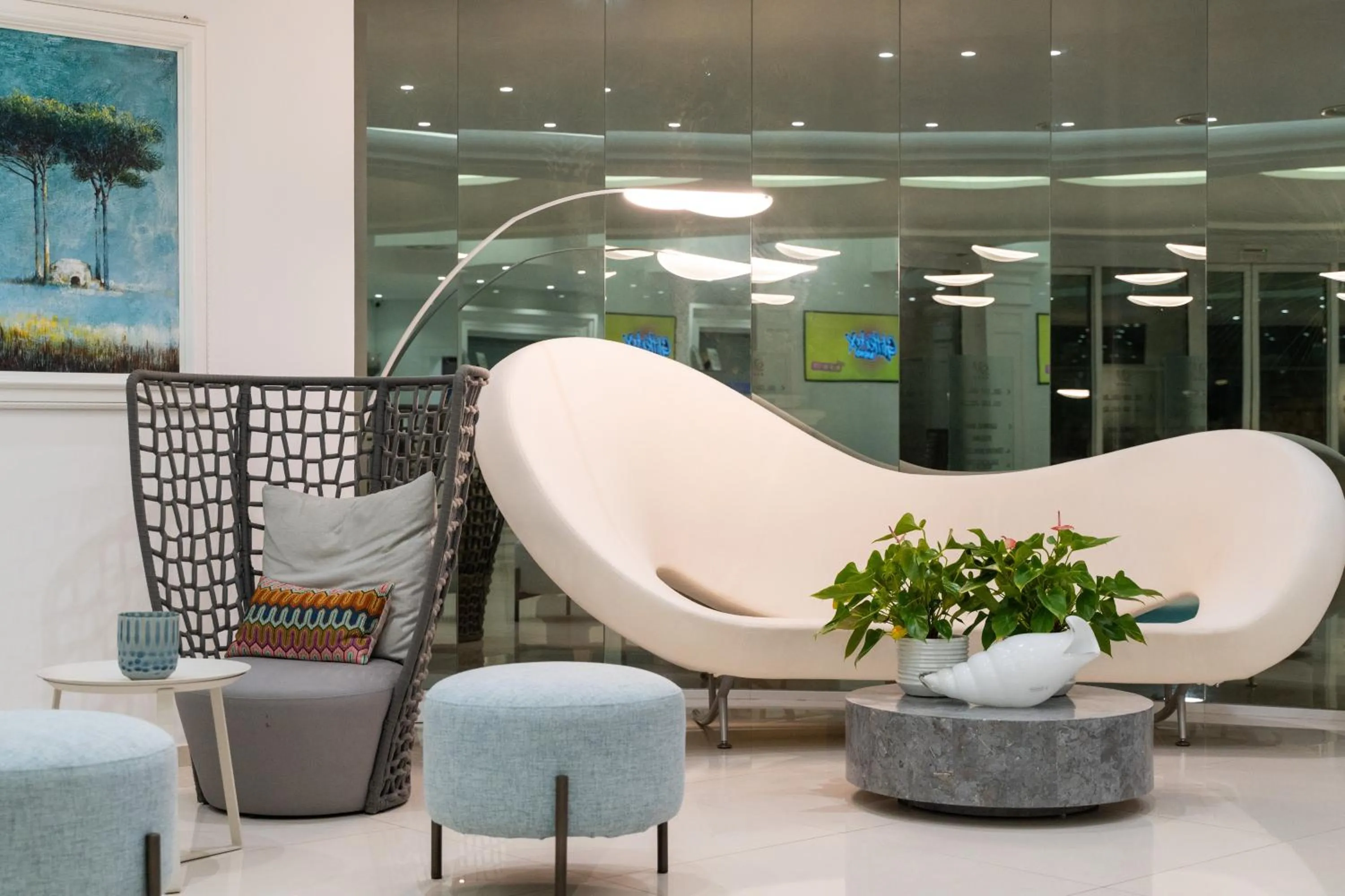 Lobby or reception in Victoria Palace Hotel & Zen Wellness