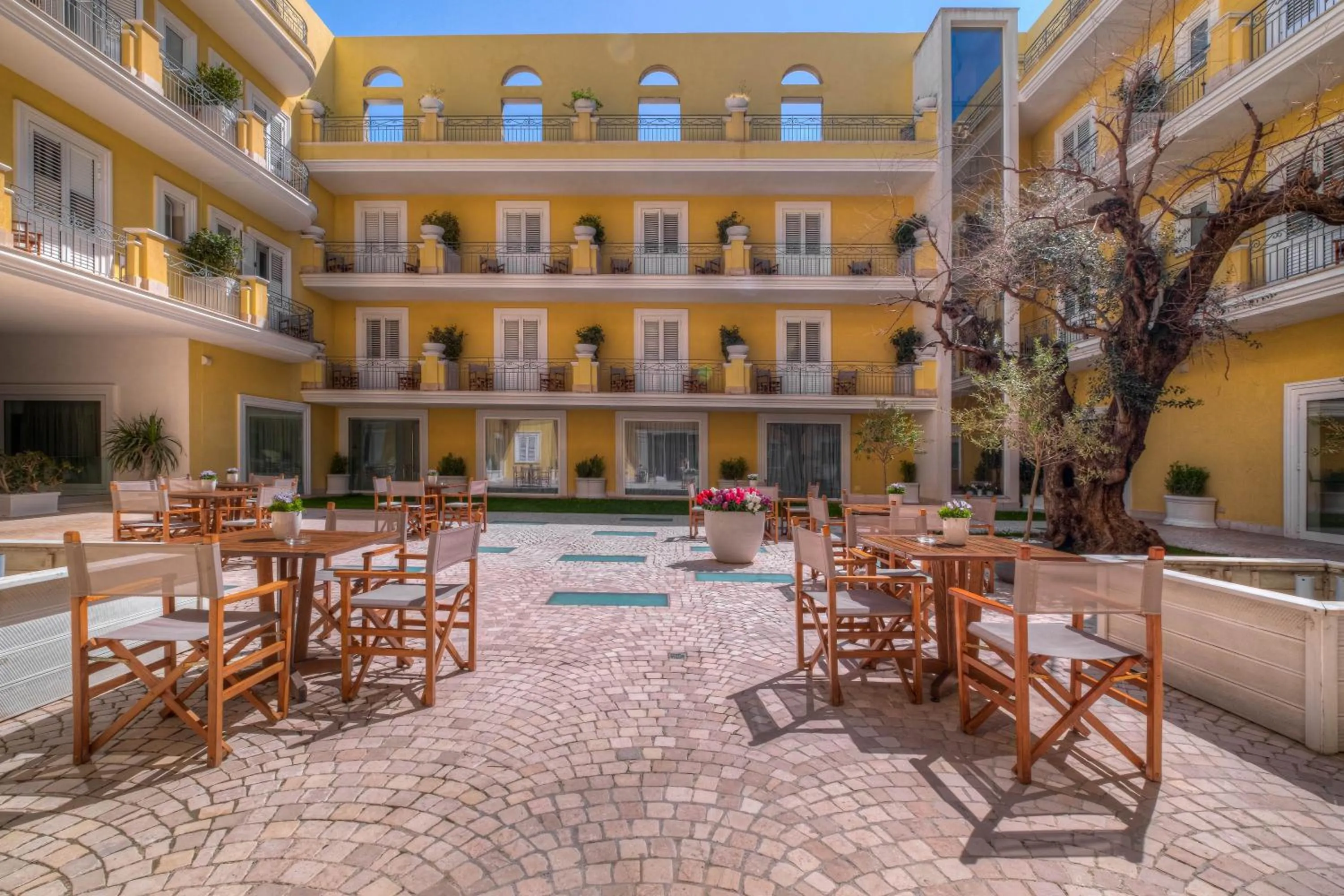 Garden in Victoria Palace Hotel & Zen Wellness