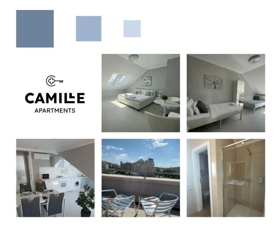 Studio with Terrace in Camille Apartmanhouse