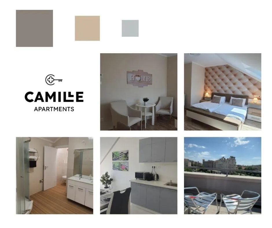 Studio with Terrace in Camille Apartmanhouse
