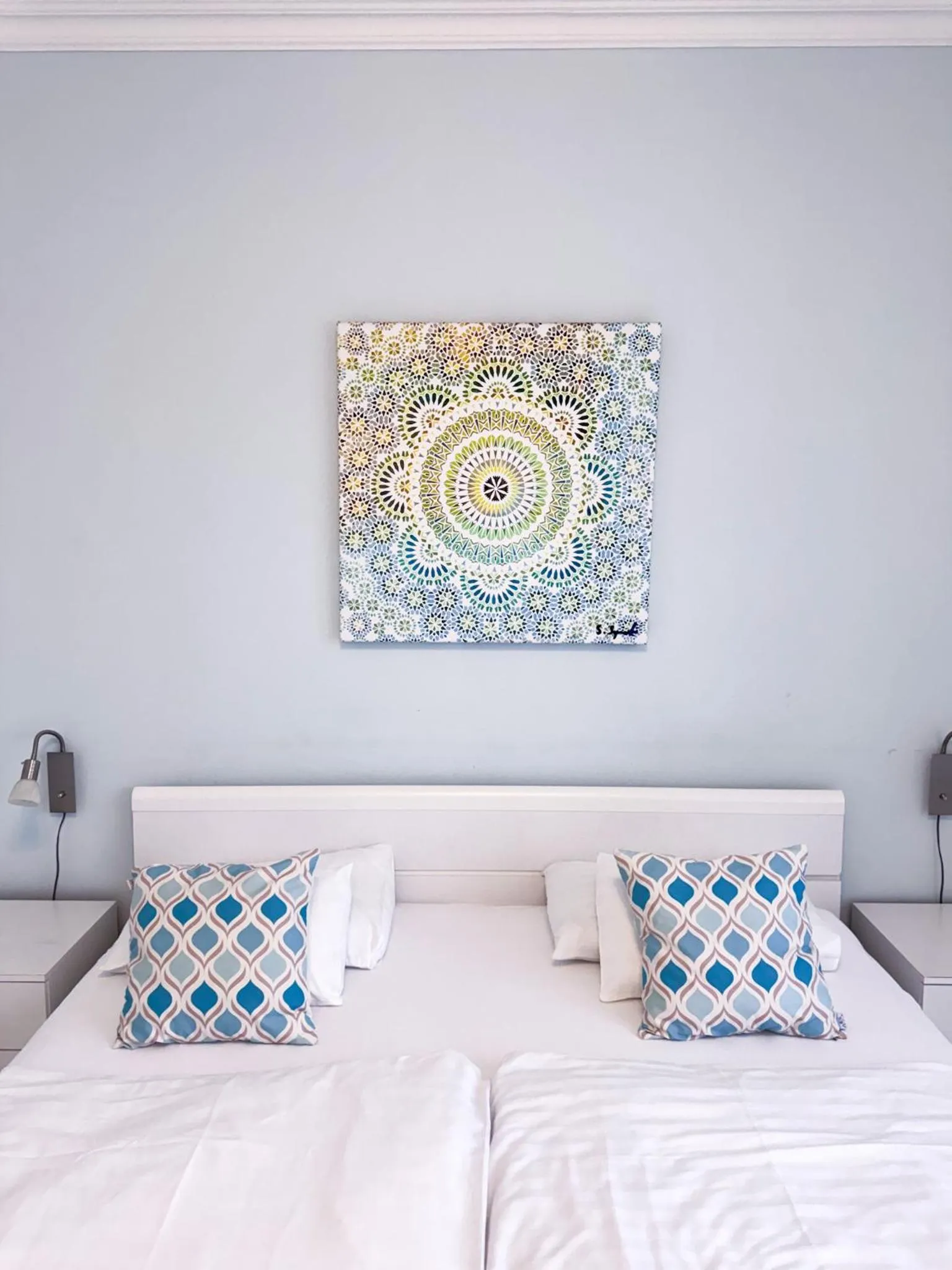 Bed in Camille Apartmanhouse