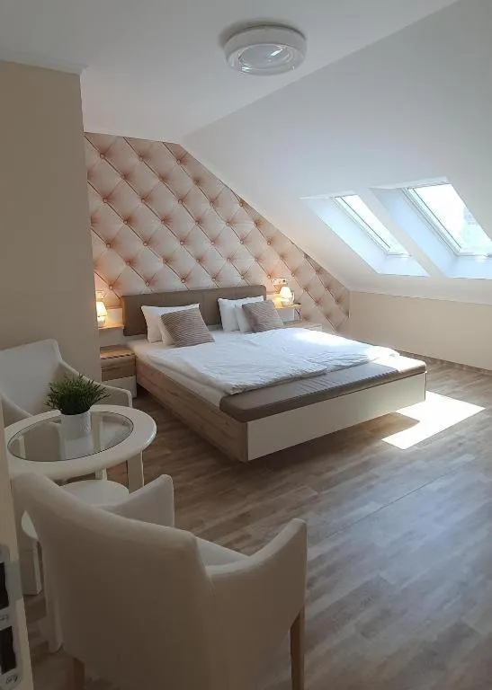Bed in Camille Apartmanhouse