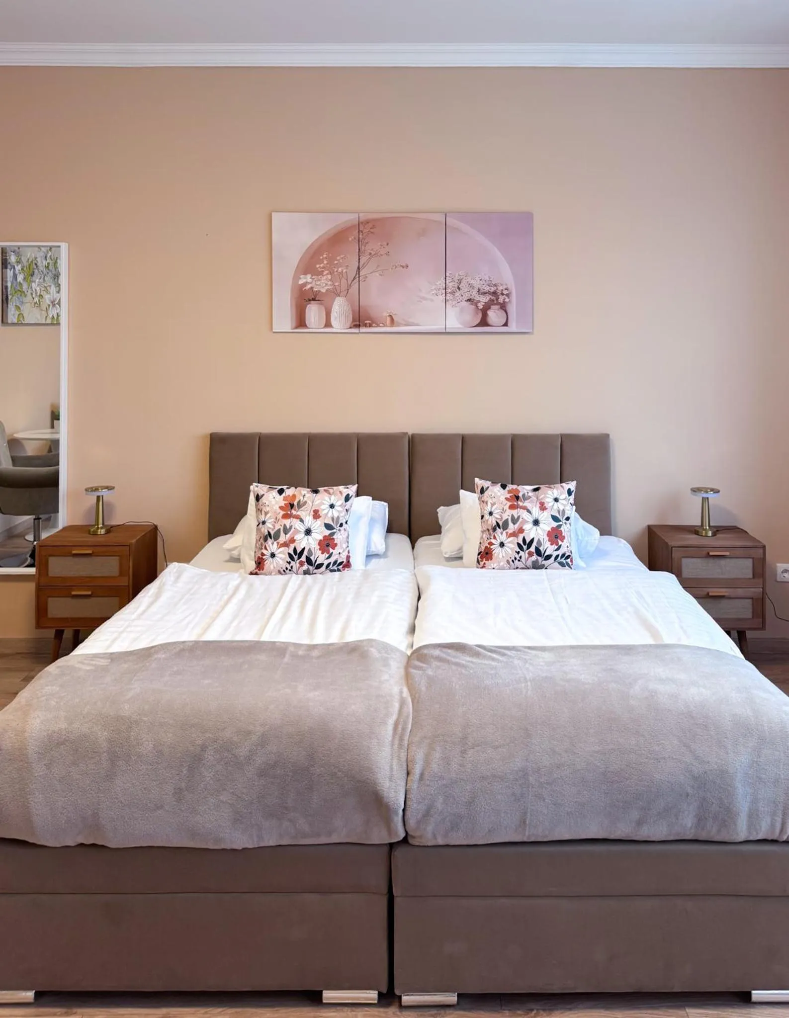 Bed in Camille Apartmanhouse