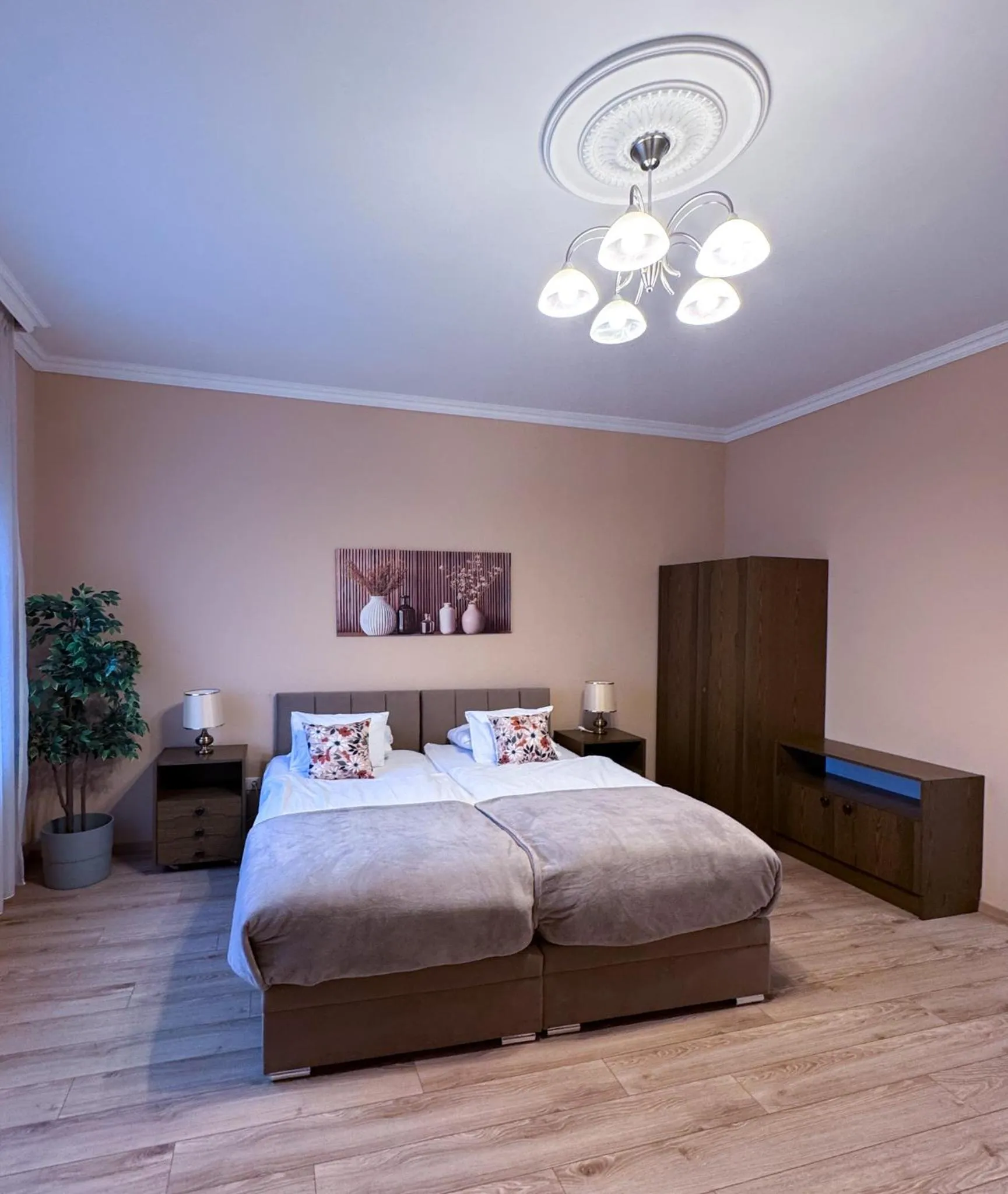 Bed in Camille Apartmanhouse