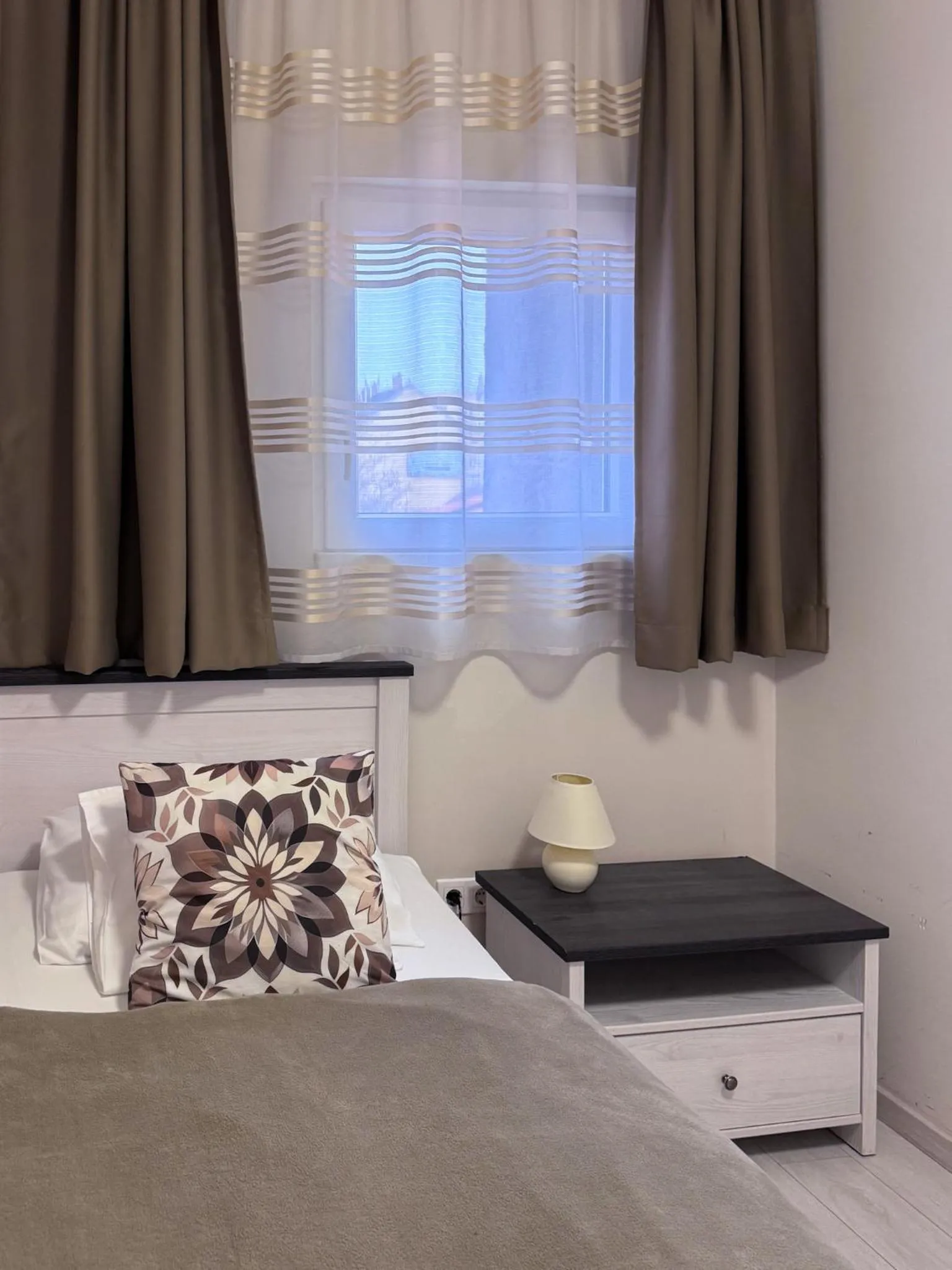 Bed in Camille Apartmanhouse