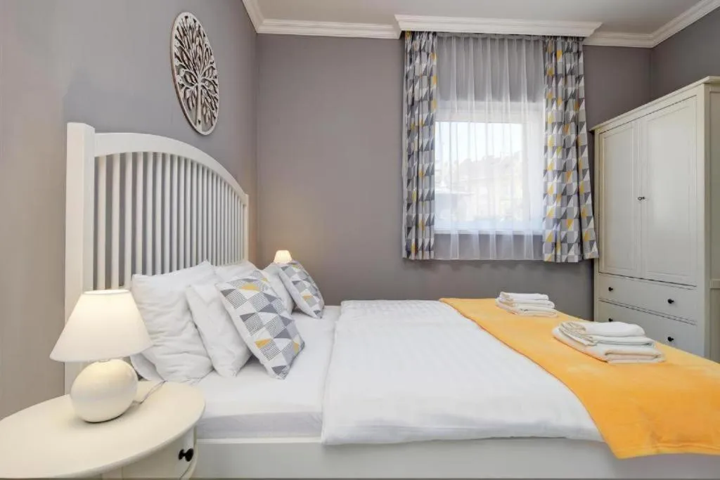 Bed in Camille Apartmanhouse