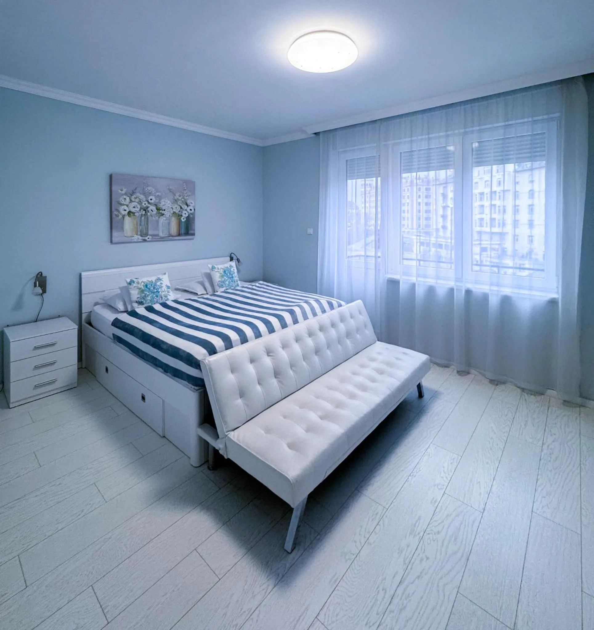 Bed in Camille Apartmanhouse