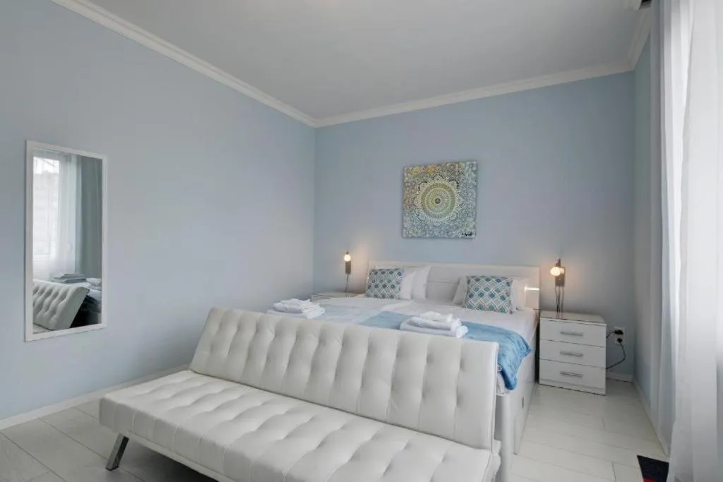 Bed in Camille Apartmanhouse