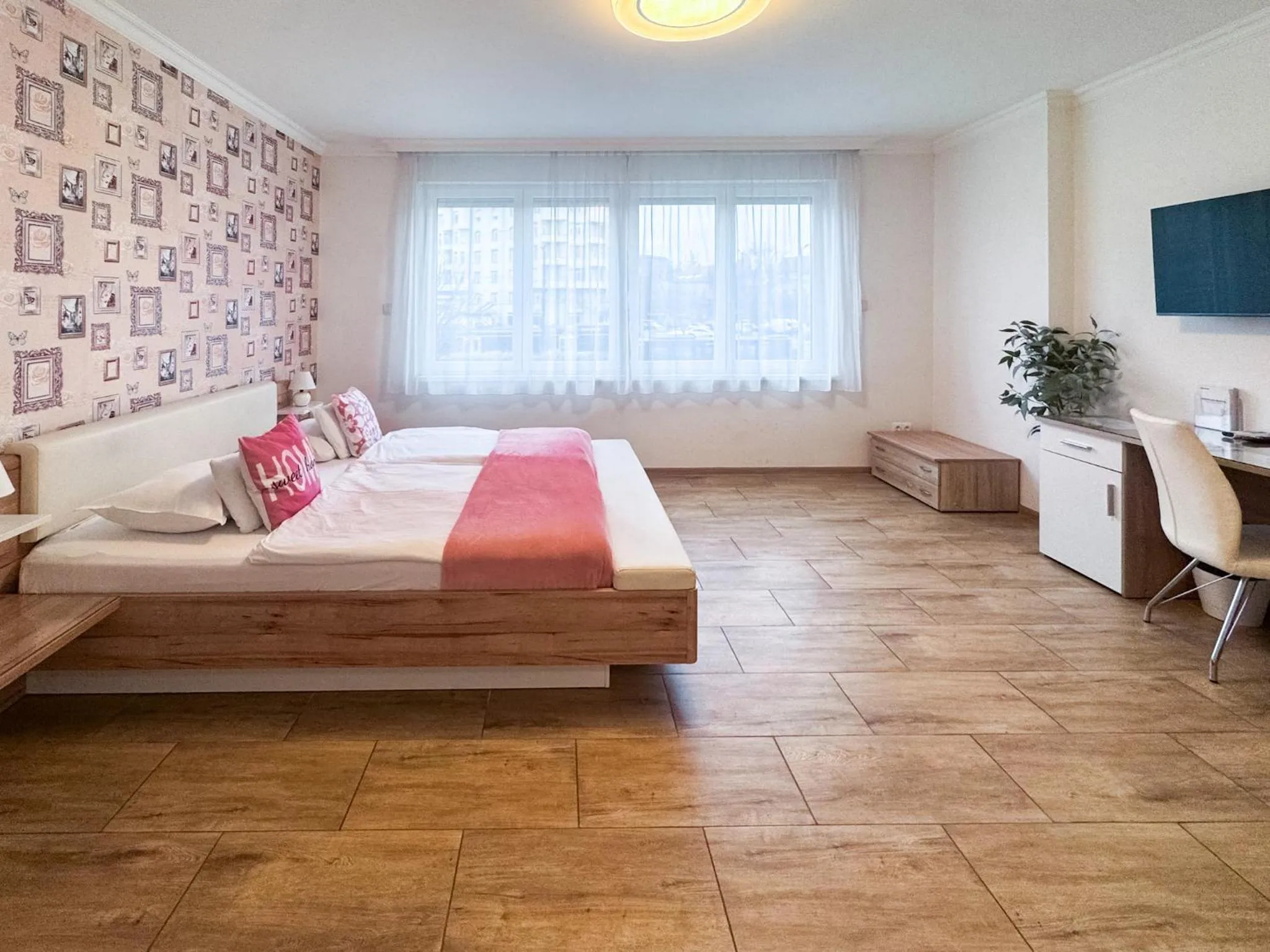 Bed in Camille Apartmanhouse