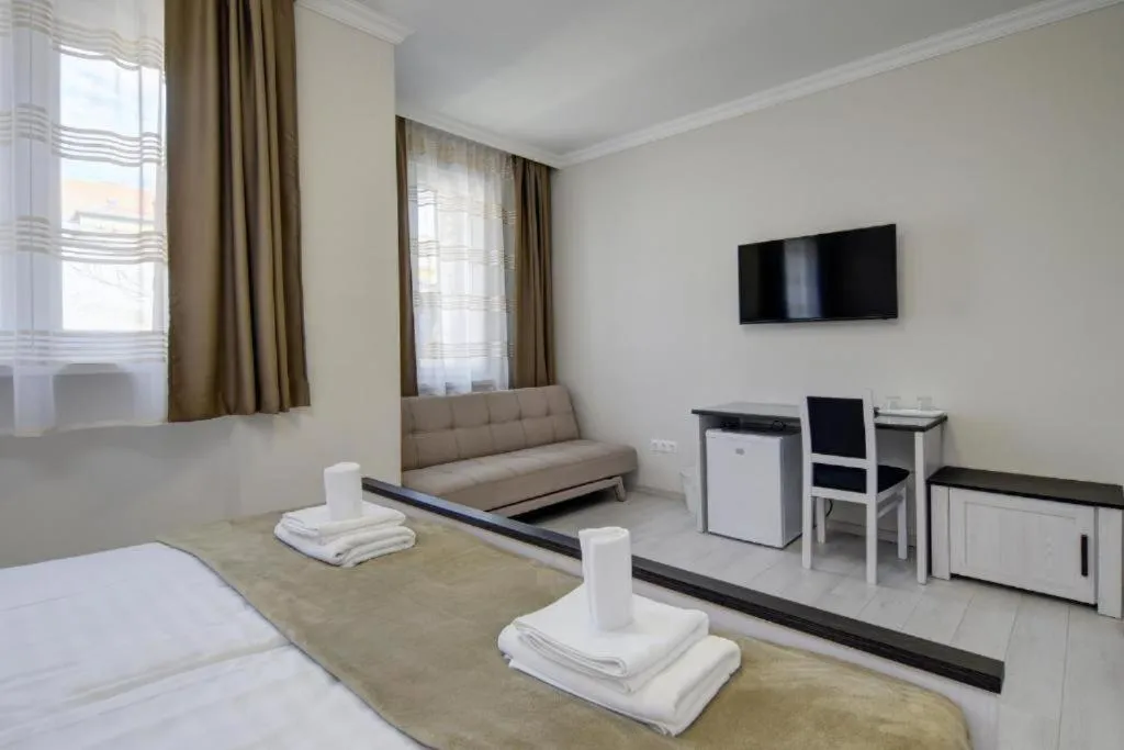 Bed in Camille Apartmanhouse