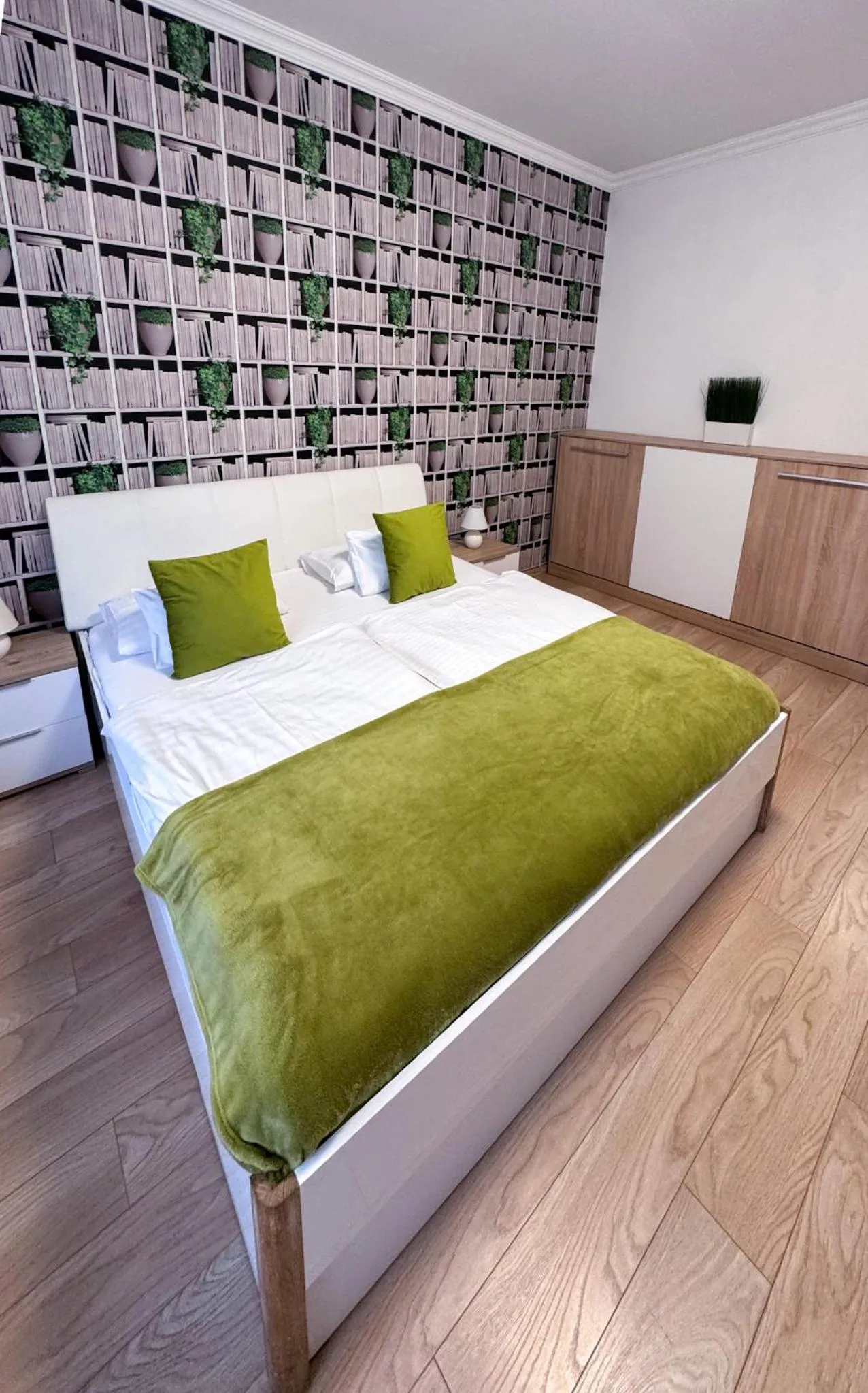 Bed in Camille Apartmanhouse