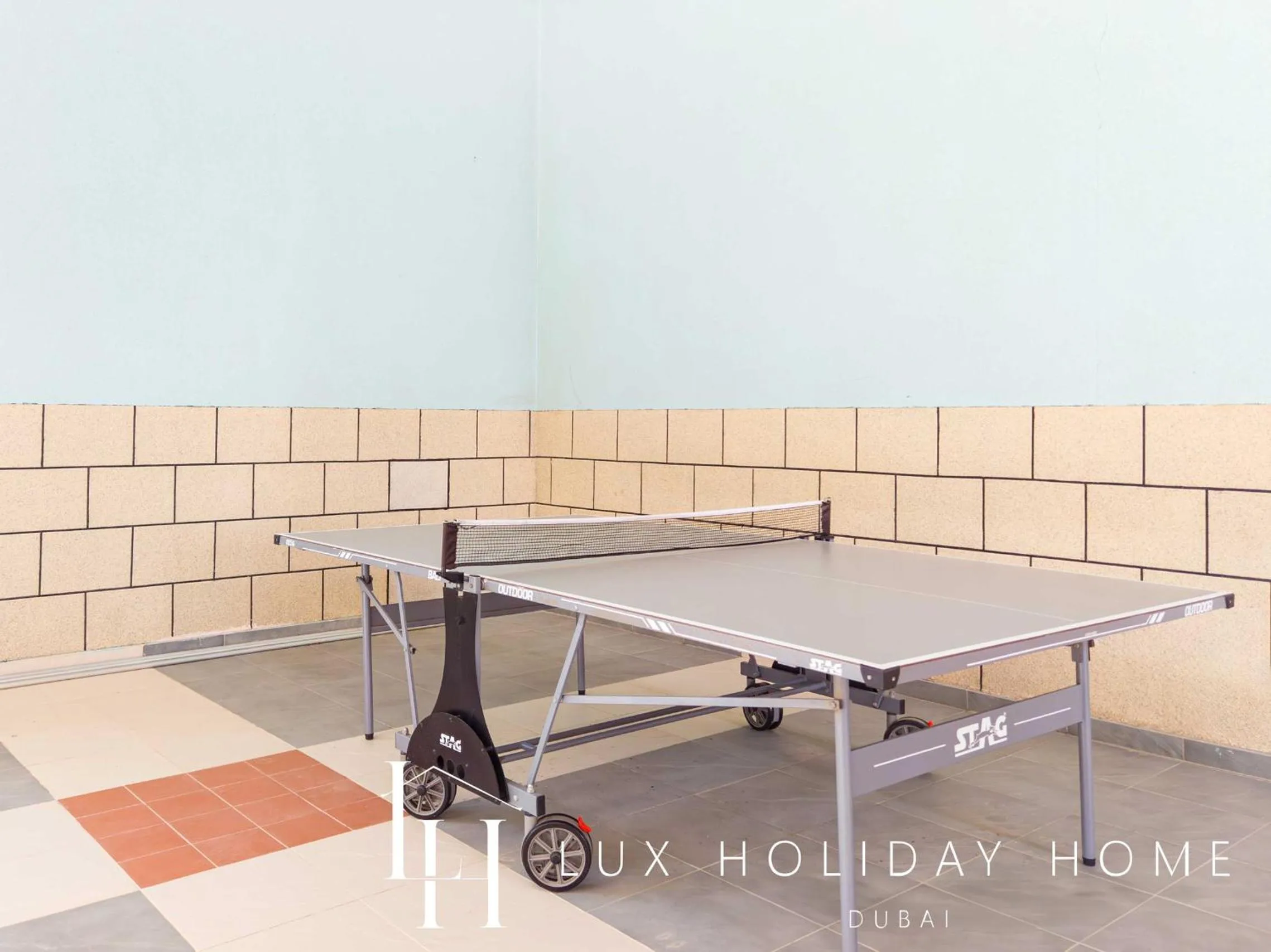 Table tennis in LUX The Sky View Suite Dubai Marina