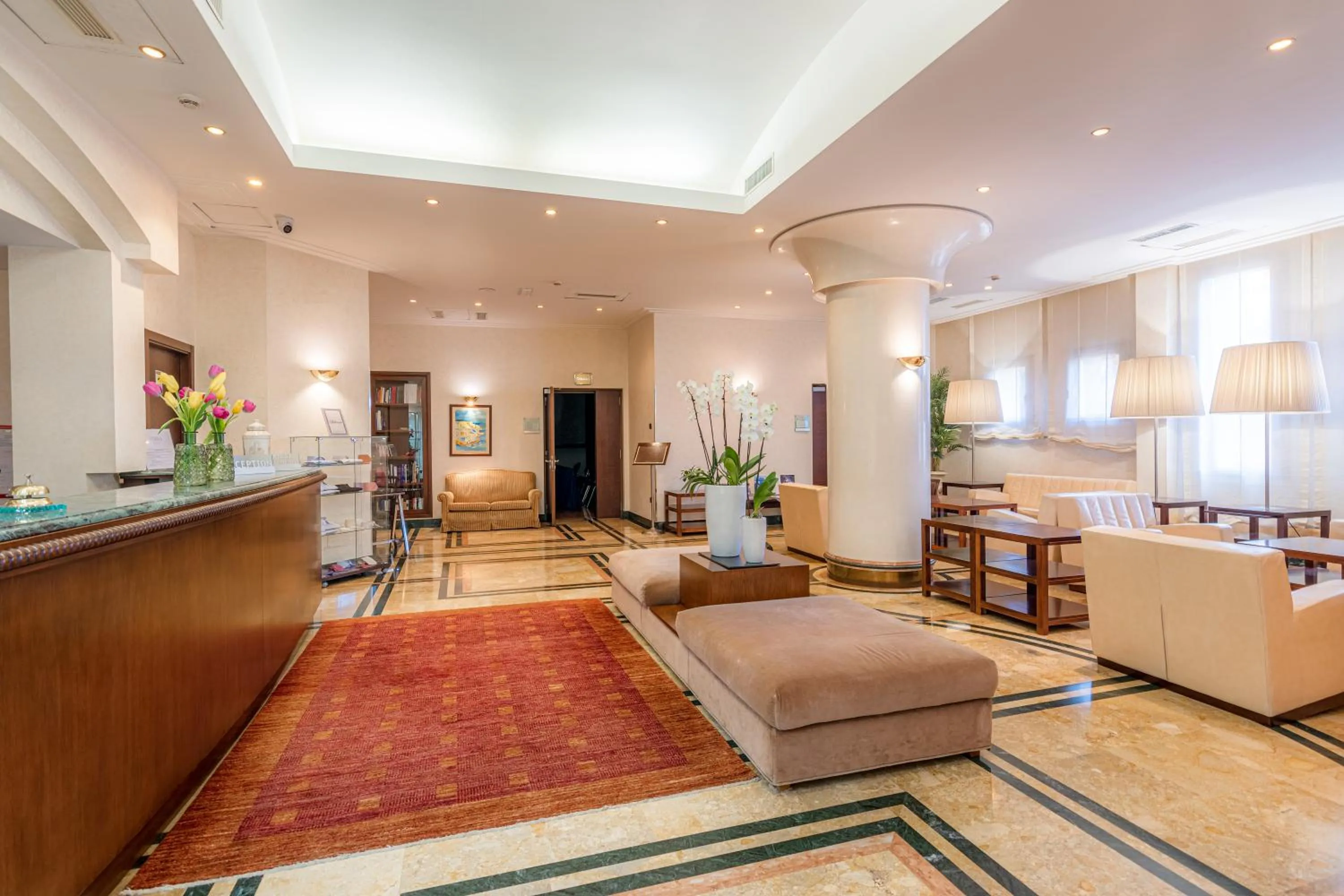 Lobby or reception in Hotel Cala Del Porto