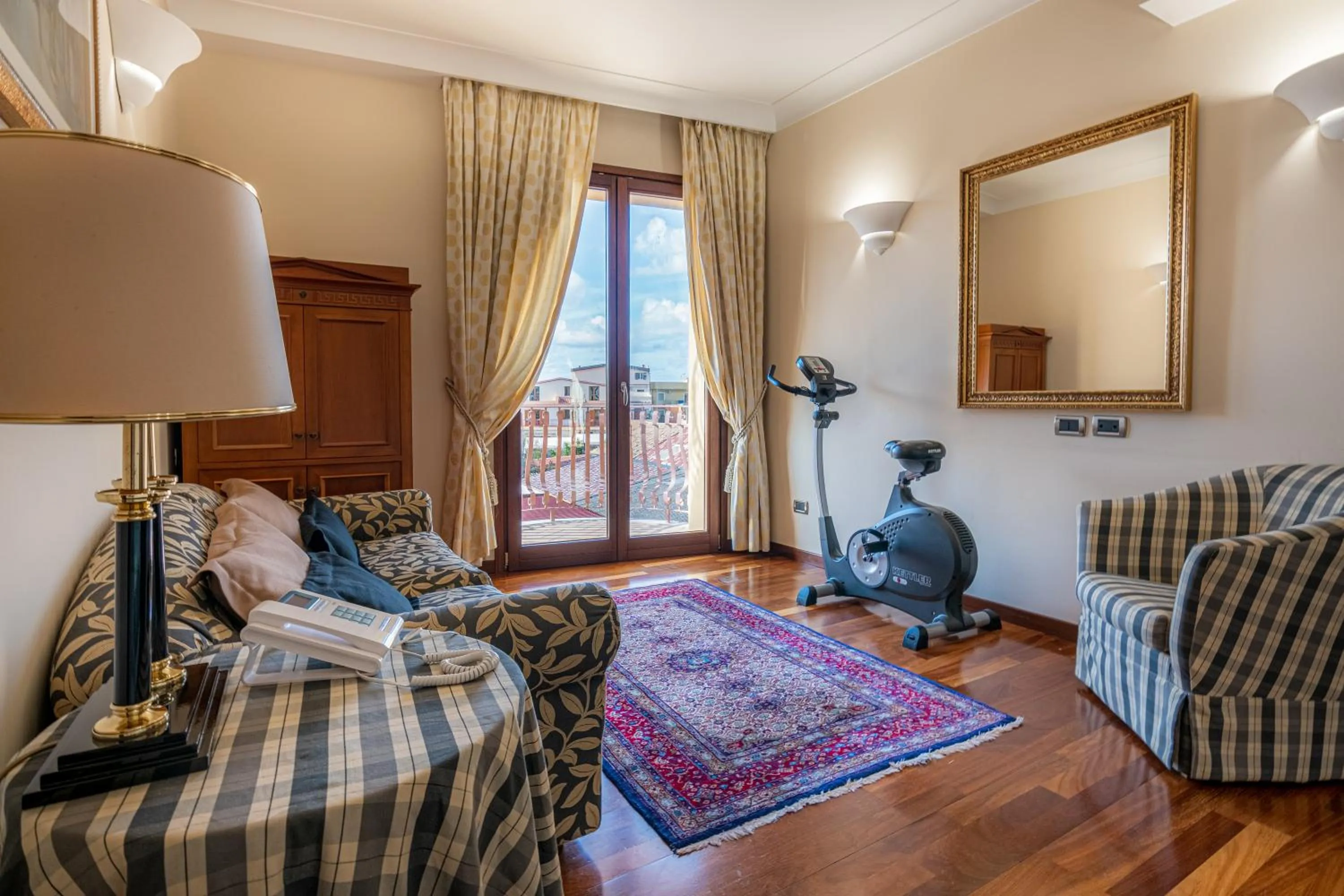 Living room in Hotel Cala Del Porto