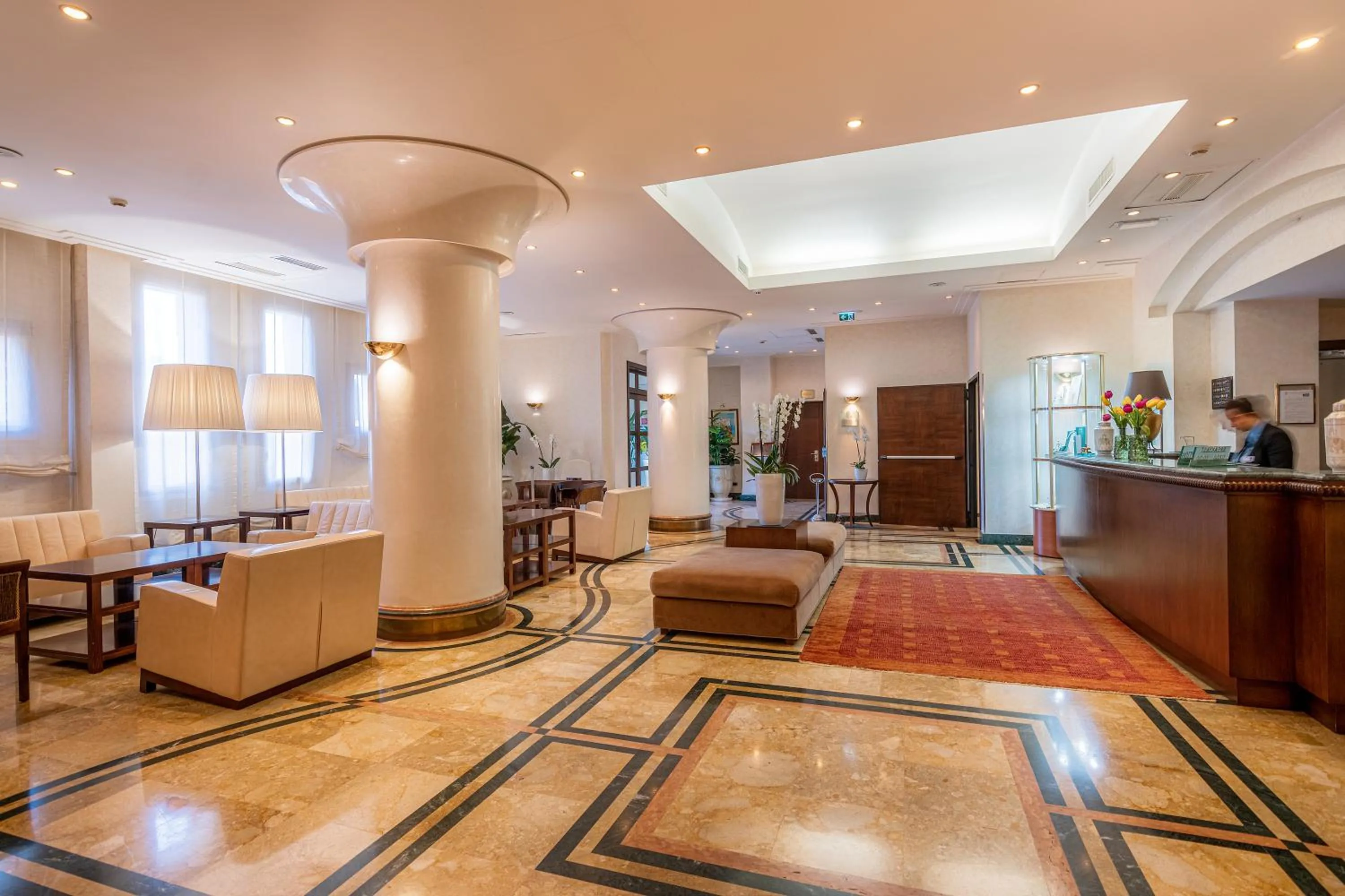 Lobby or reception in Hotel Cala Del Porto