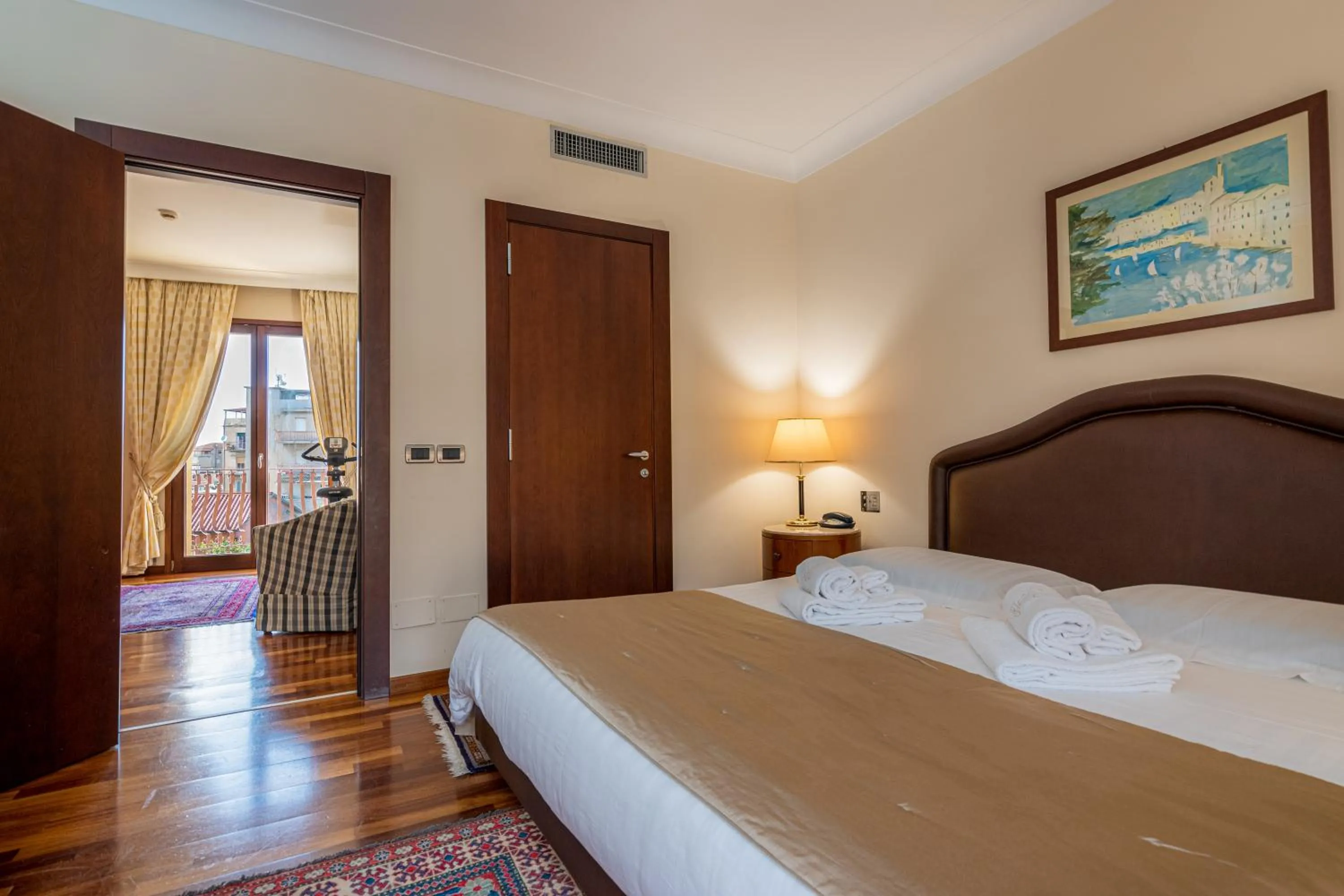 Bedroom, Bed in Hotel Cala Del Porto