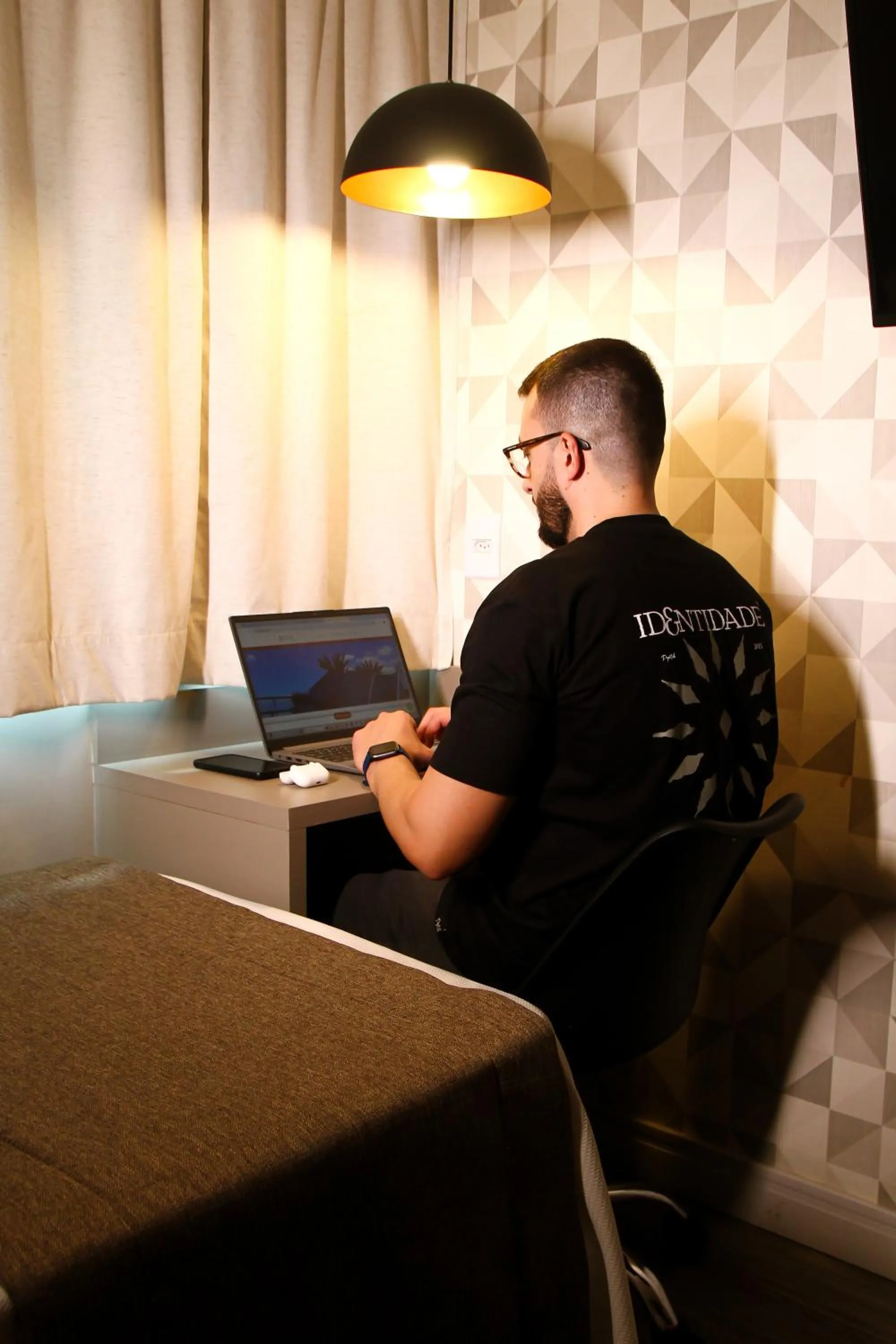 Bedroom in Logic Hotel Volta Redonda