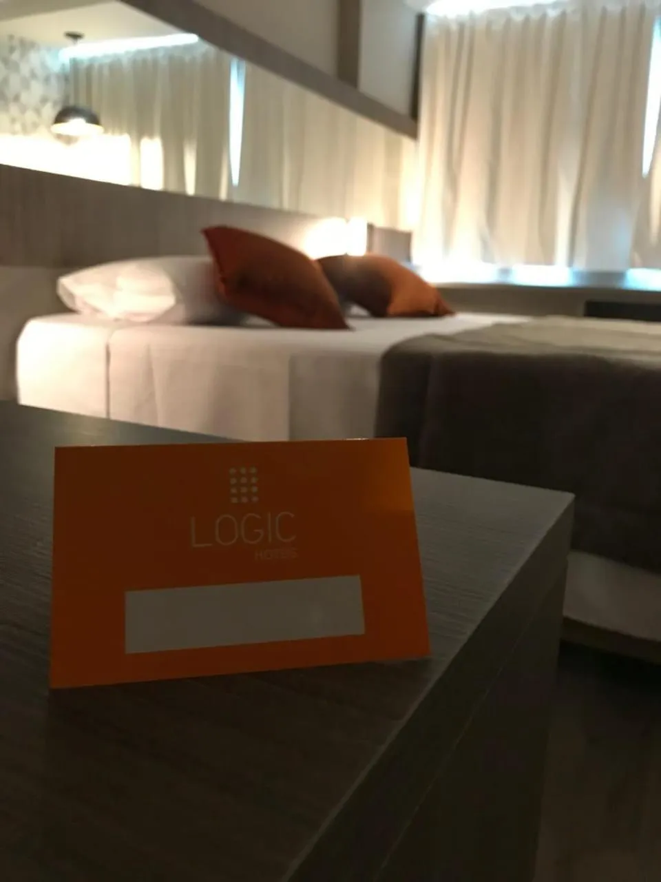 Bed in Logic Hotel Volta Redonda