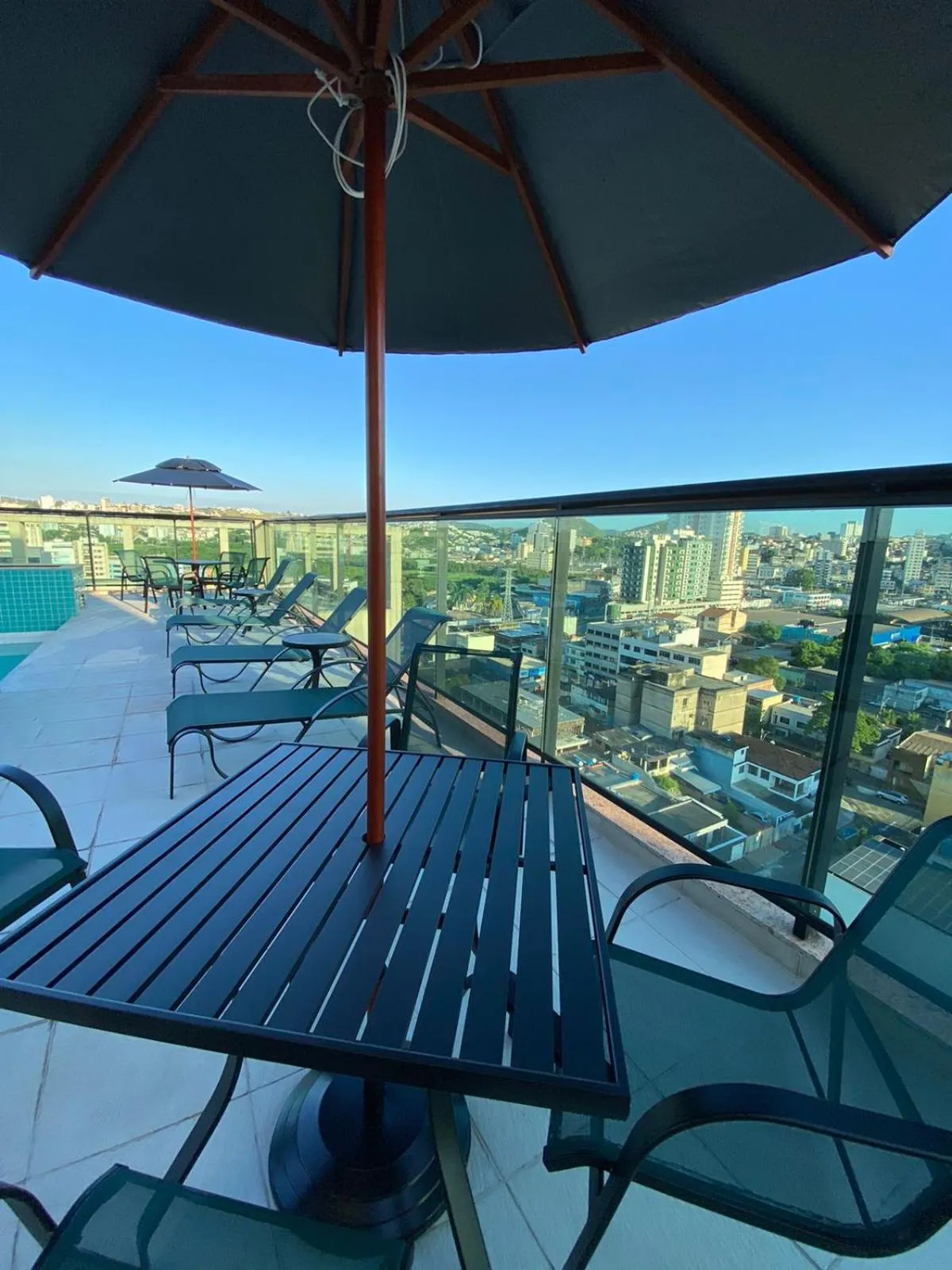 Swimming pool in Logic Hotel Volta Redonda