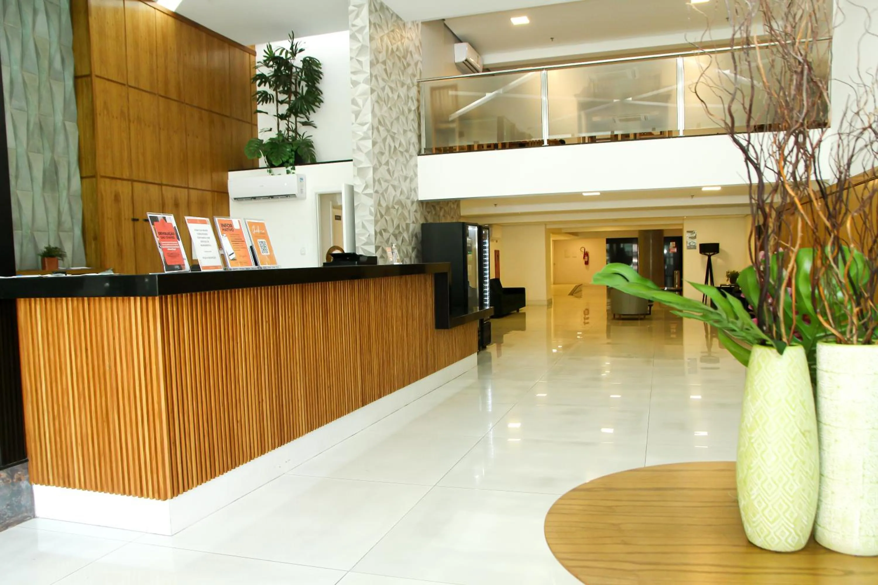 Lobby or reception in Logic Hotel Volta Redonda