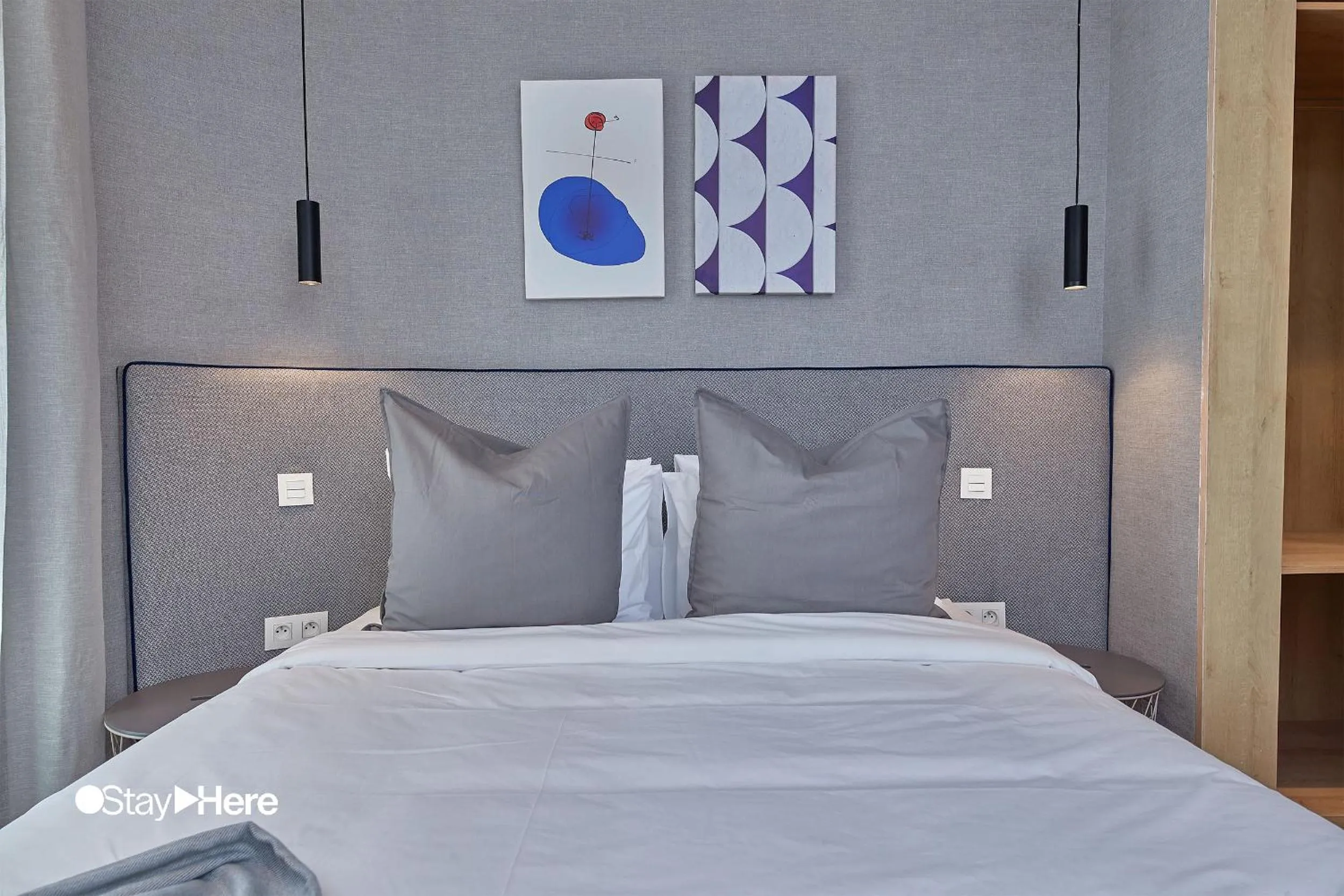 Bed in Stayhere Casablanca - Palmier - Executive Residence