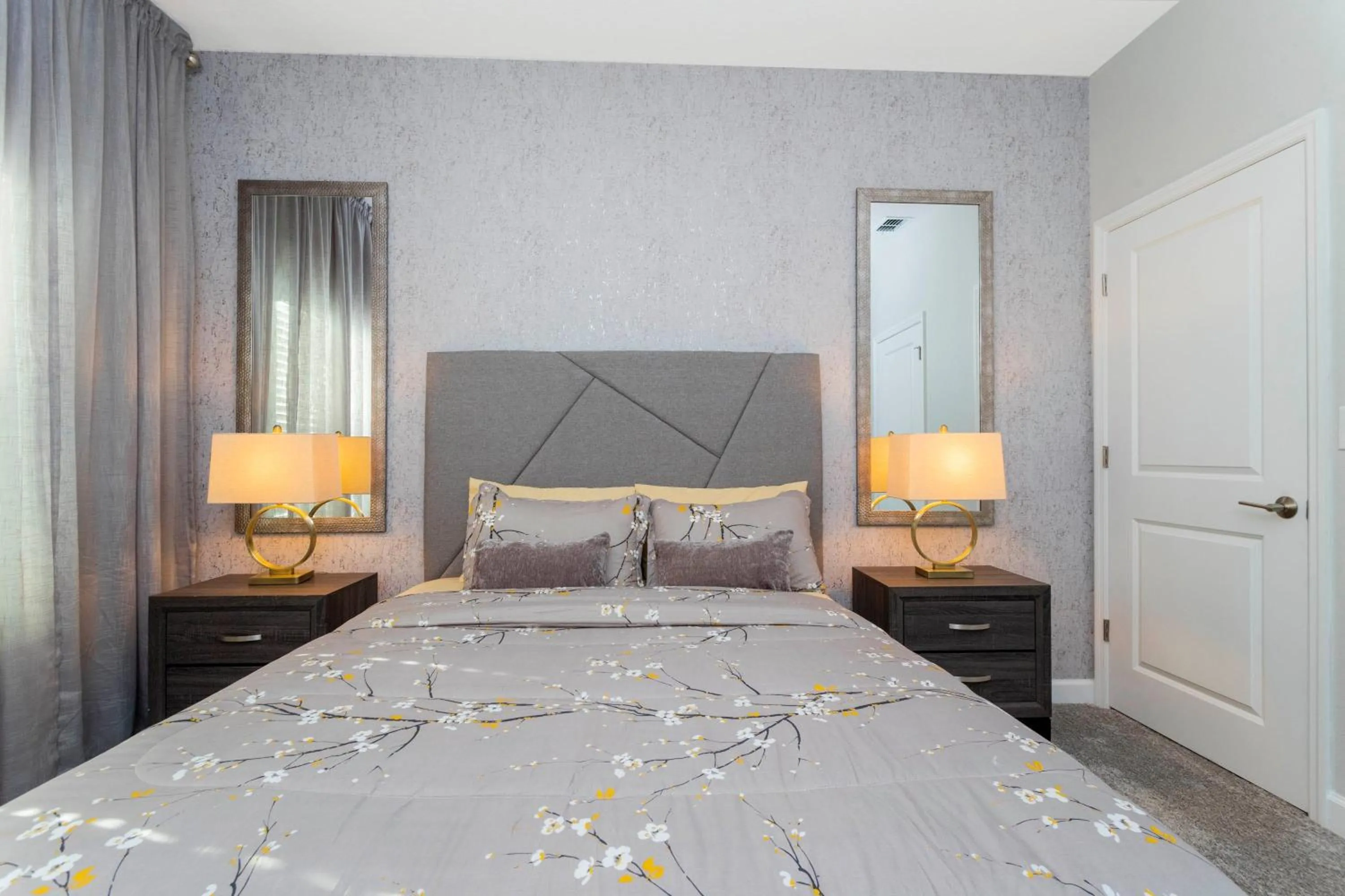 Bed in Gorgeous 4 Bd Close to Disney w/ Pool @ Storey Lake Resort 4245