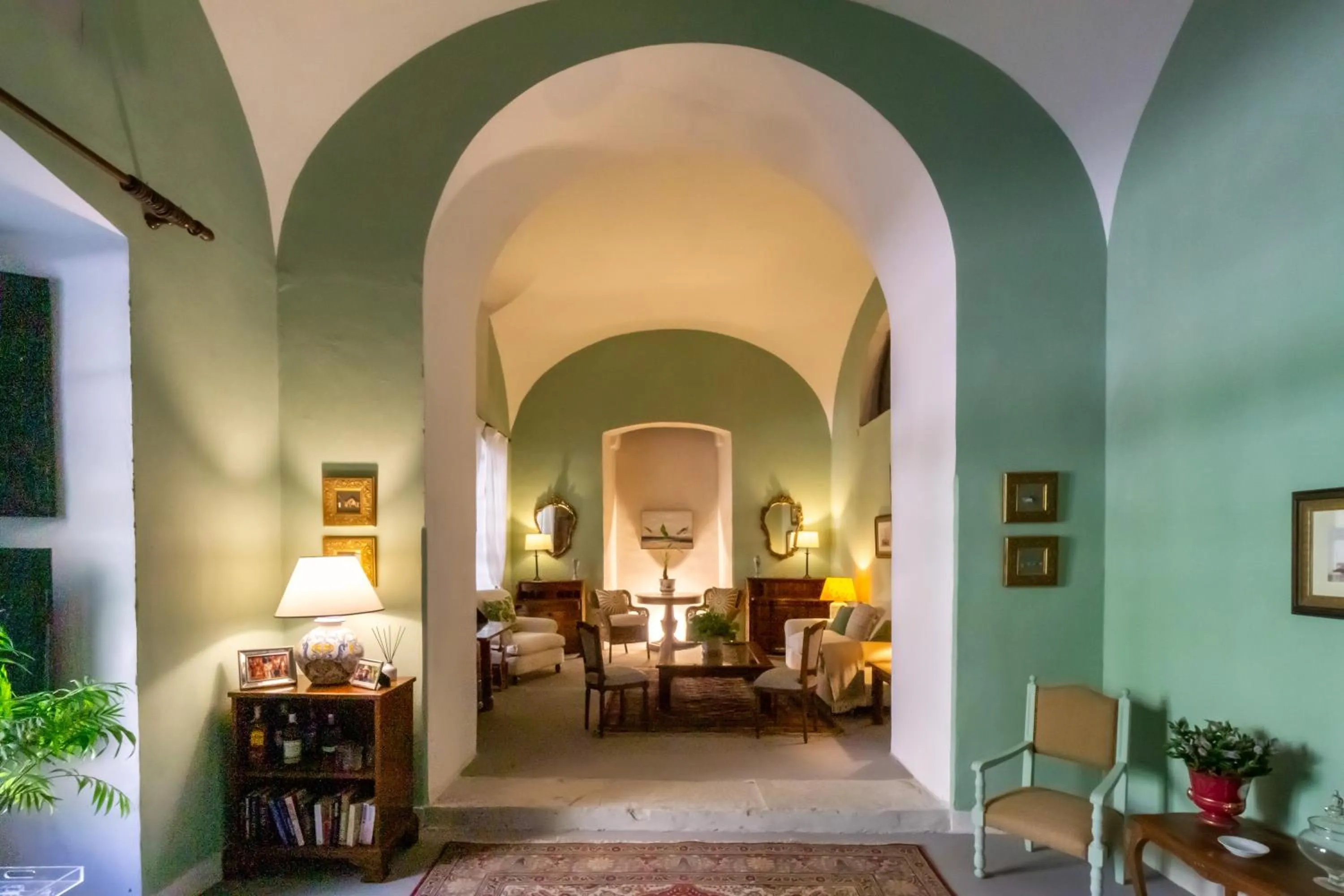 Lounge or bar, Bed in Palazzo Belmonte