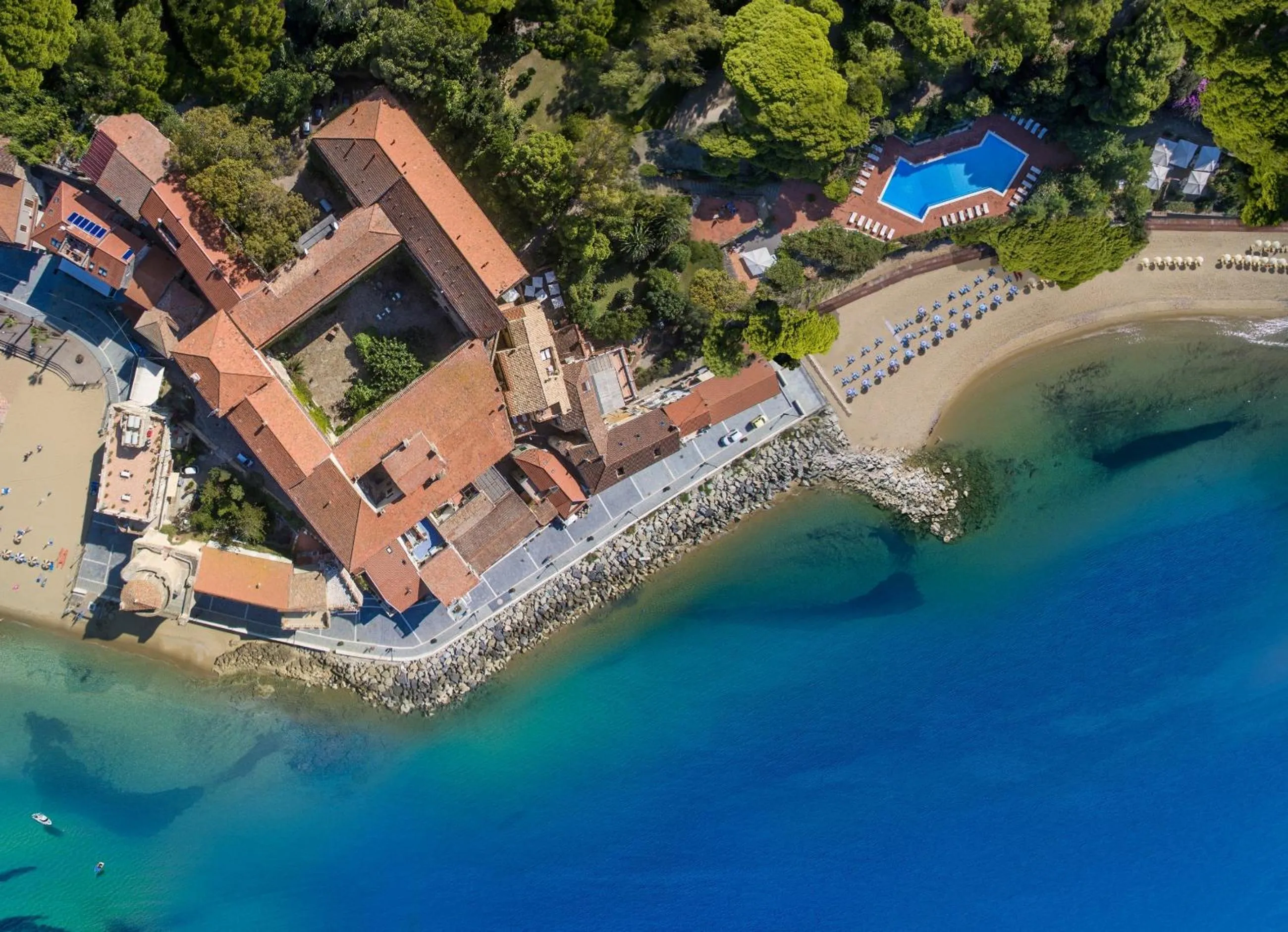 Bird's eye view in Palazzo Belmonte