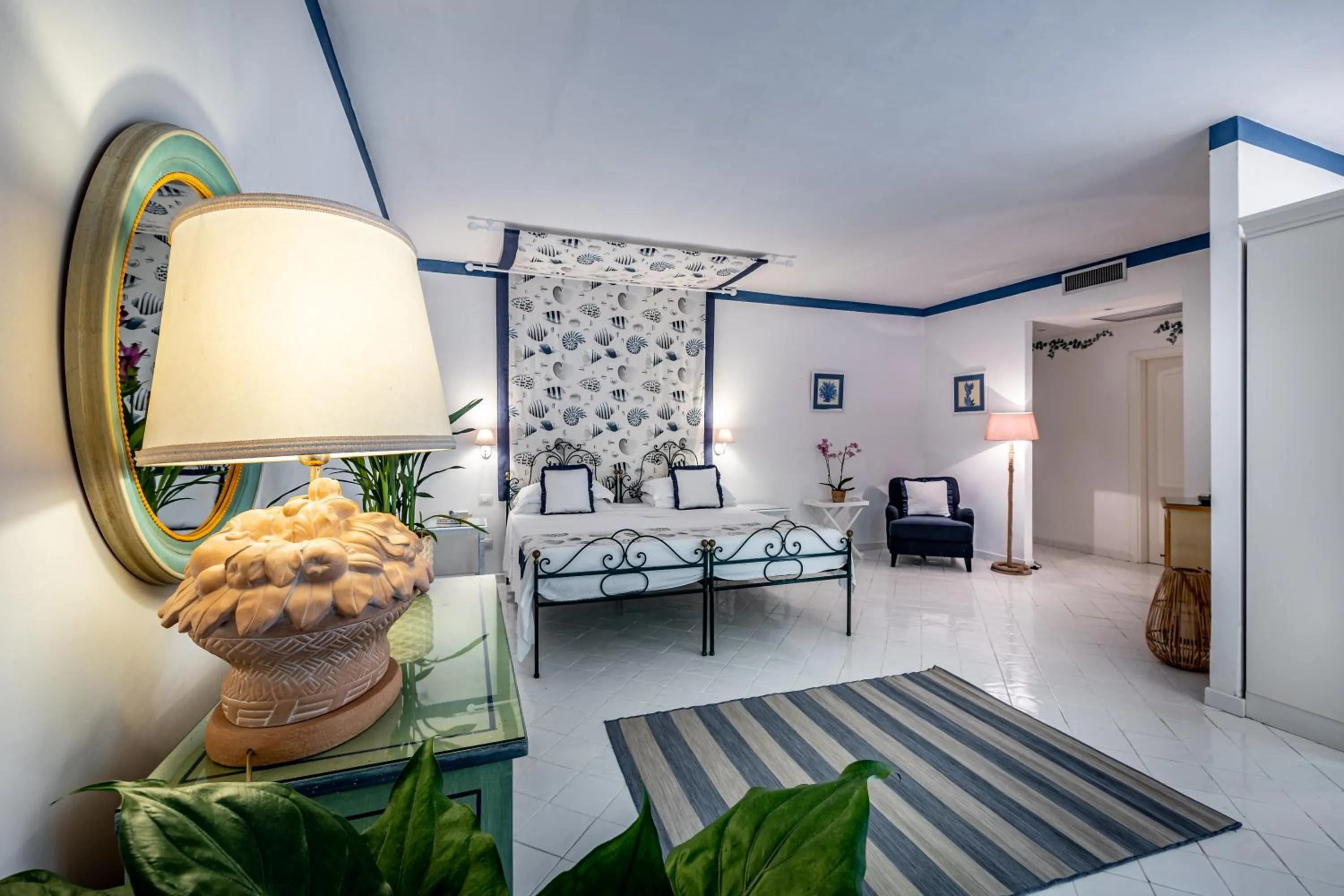 Bedroom in Palazzo Belmonte