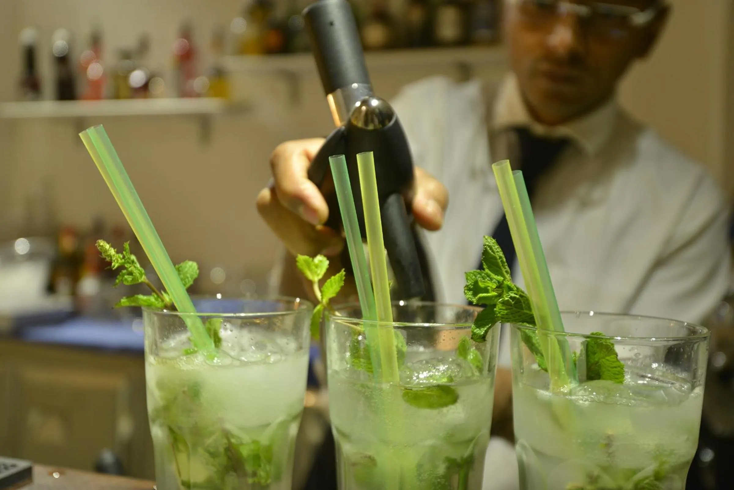 Lounge or bar in Palazzo Belmonte