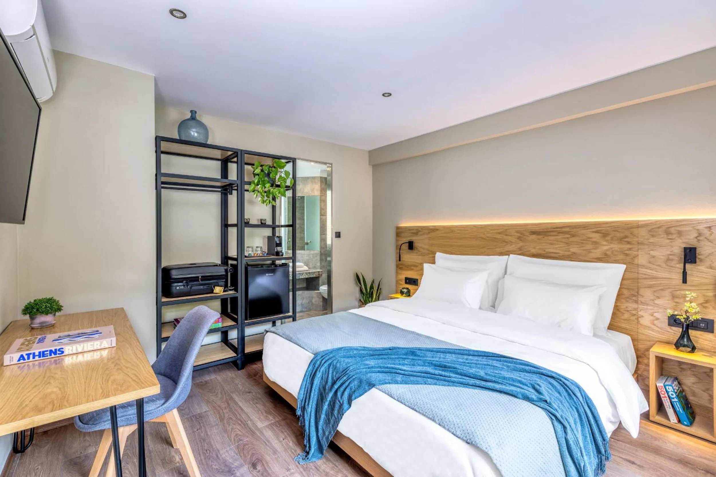 Bed in Arcade Hotel Athens