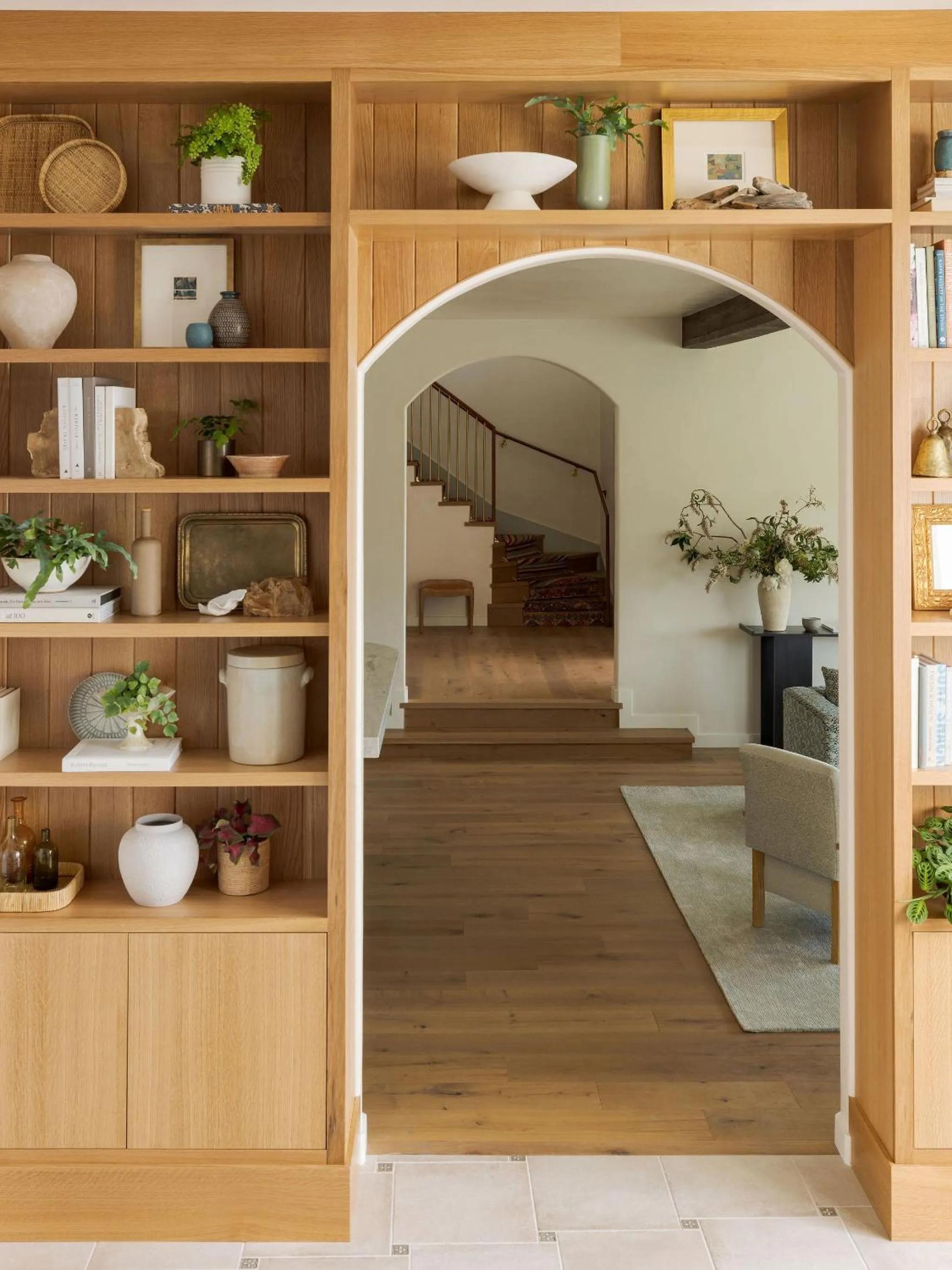 Library in Villa Mara Carmel