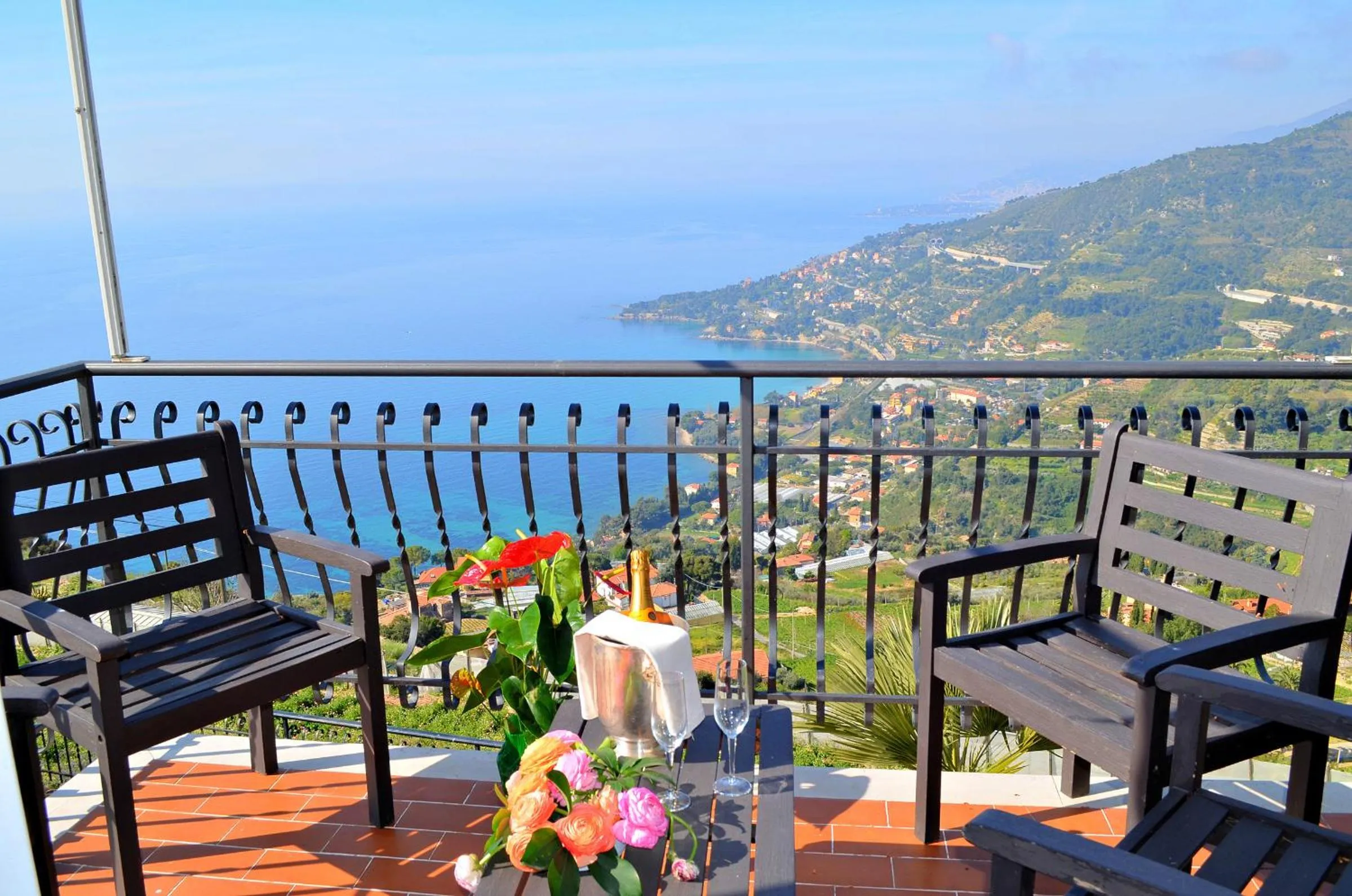 View (from property/room) in La Riserva di Castel d'Appio- Charme & Relax