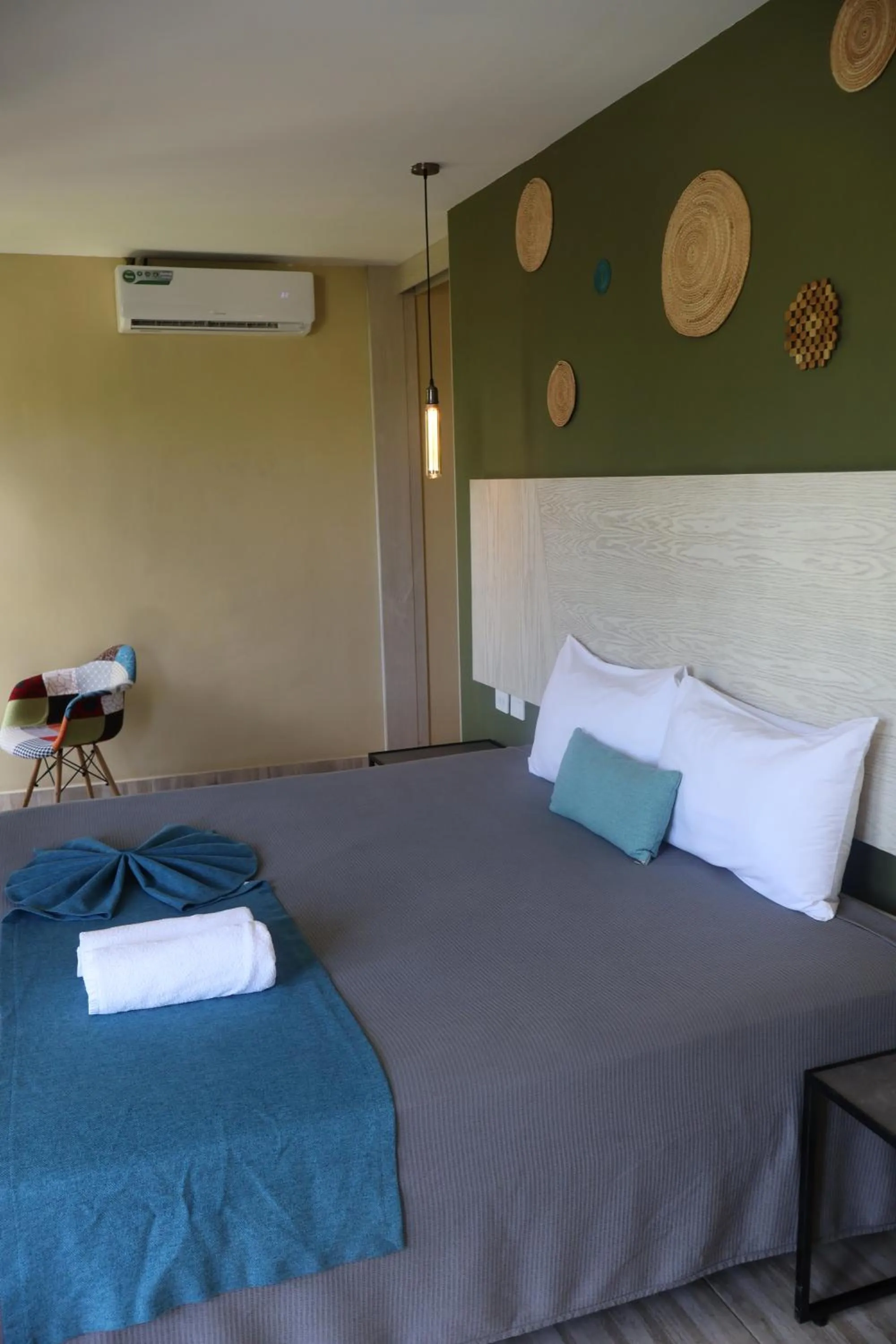 Bed in LOL-HA Hotel Boutique Aeropuerto Cancún