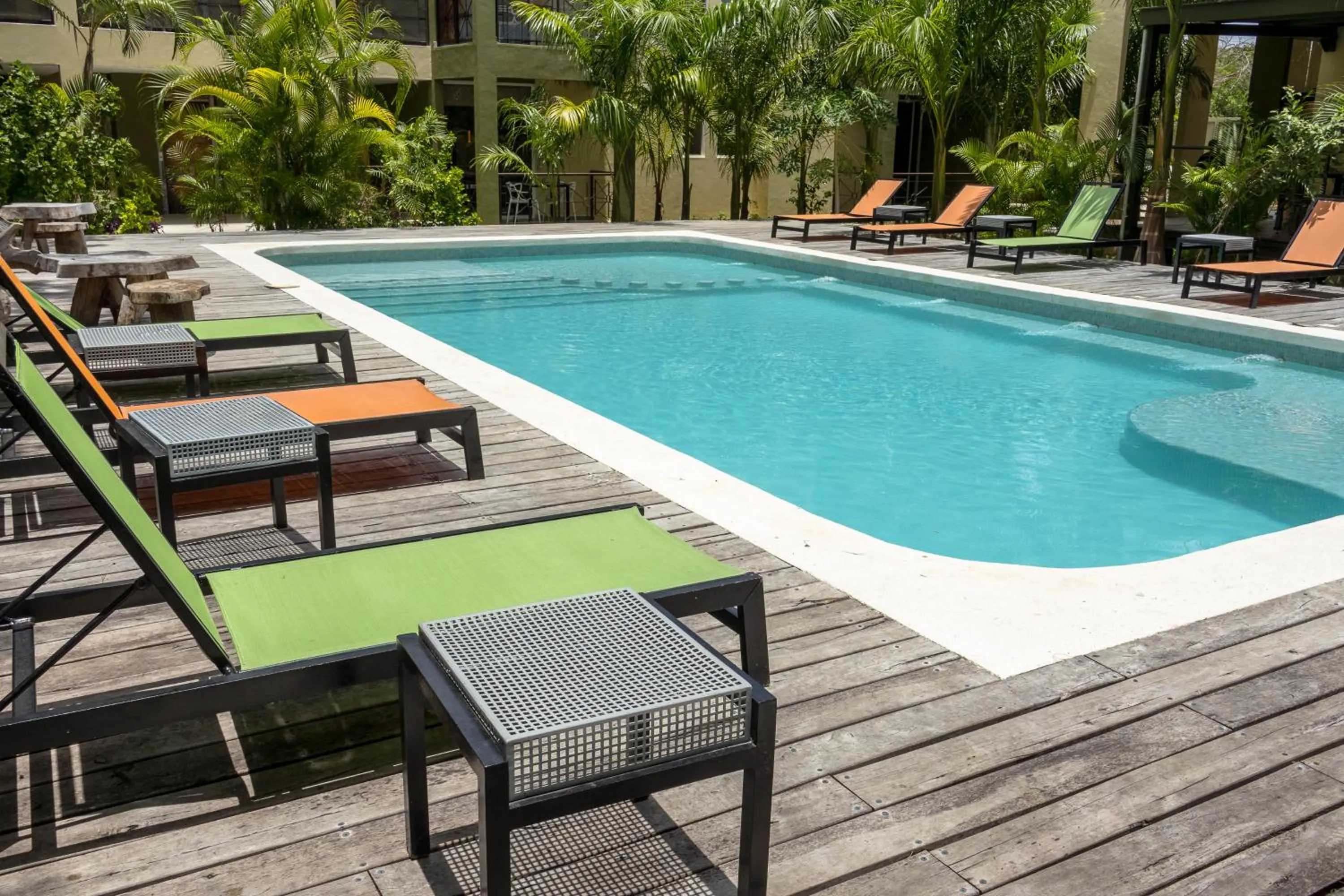 Garden in LOL-HA Hotel Boutique Aeropuerto Cancún