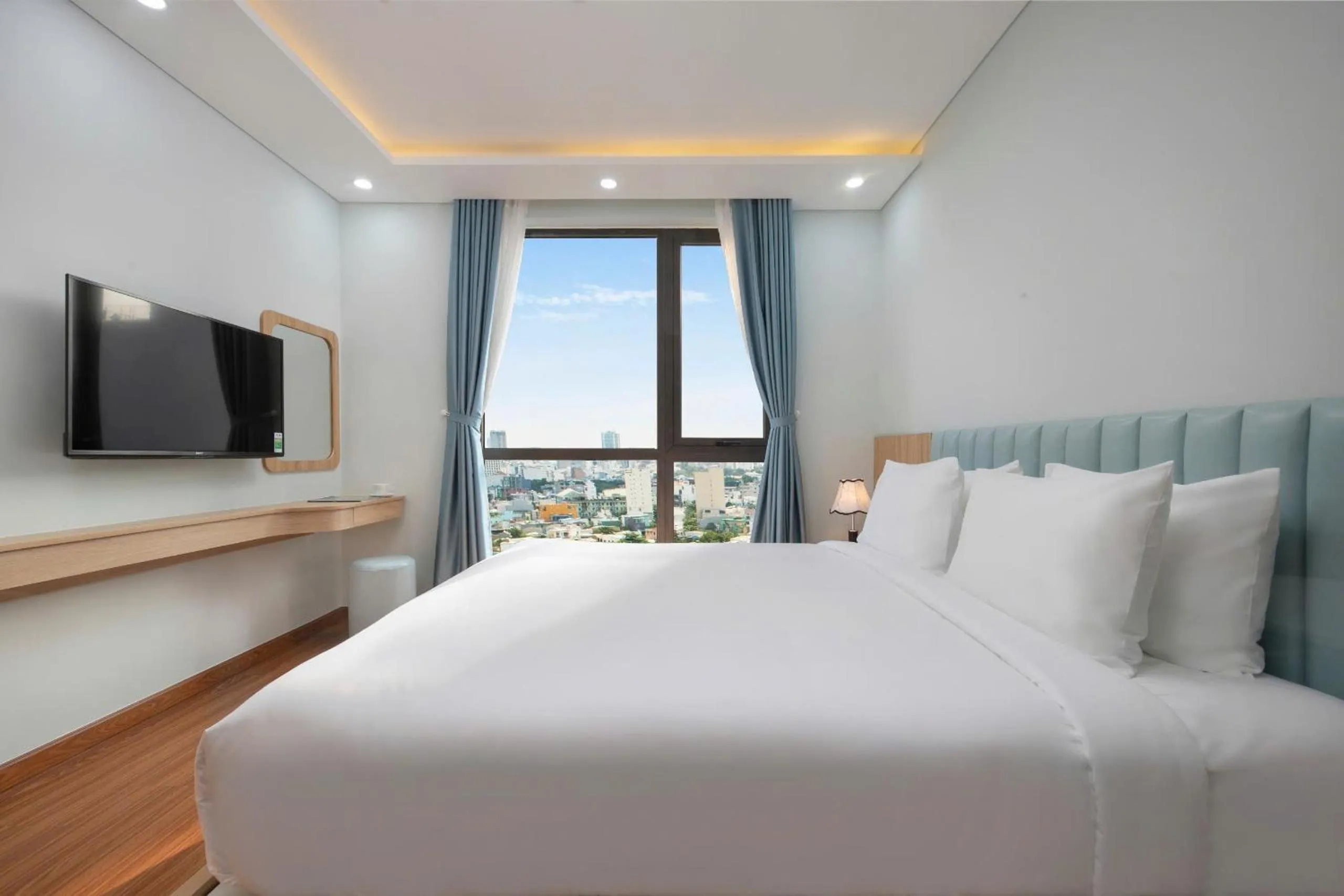 Bed in Hummer Hotel & Apartment Da Nang Beach