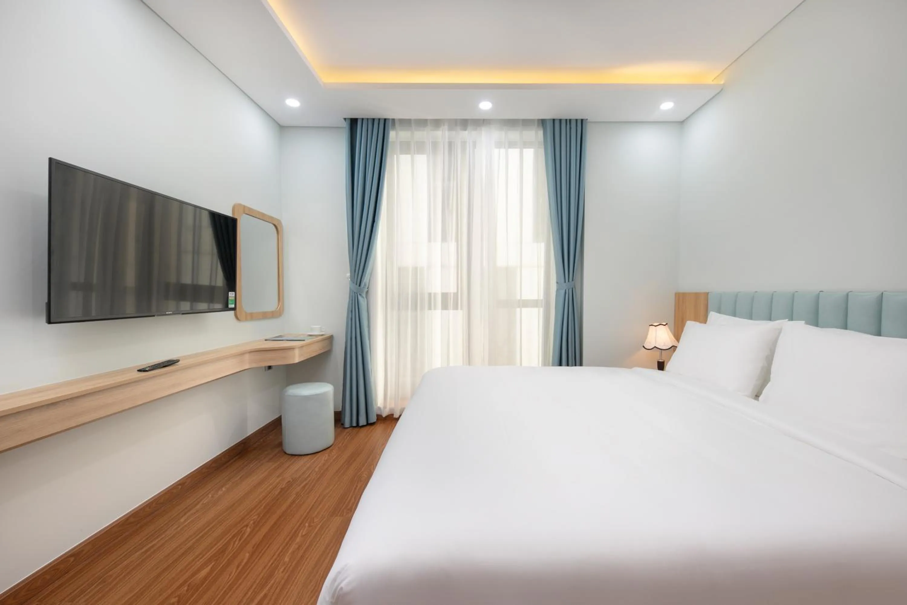 Bed in Hummer Hotel & Apartment Da Nang Beach